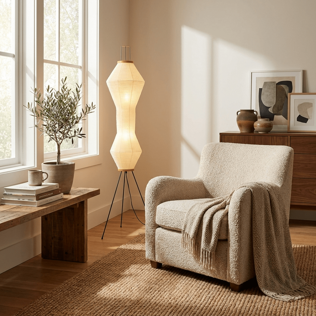 Hourglass Floor Lamp