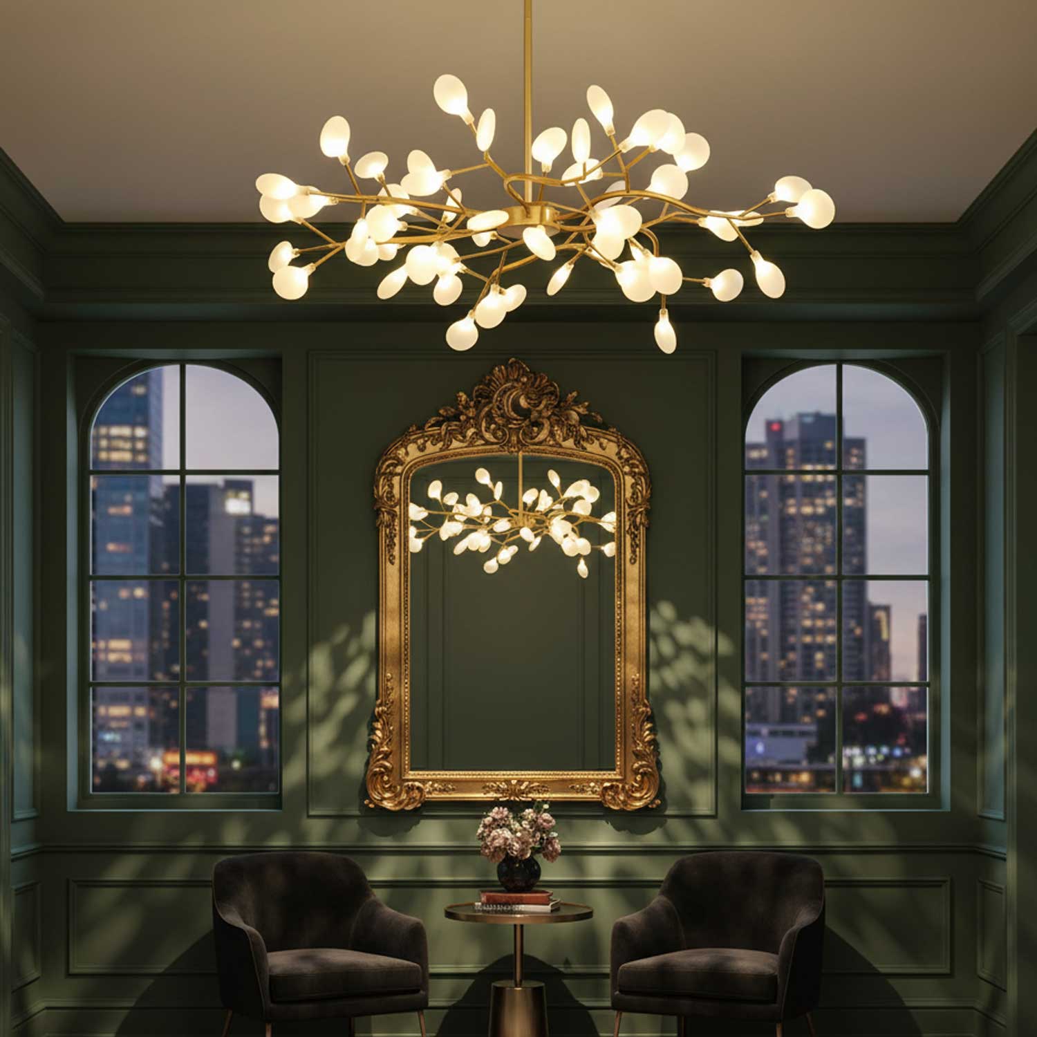 Aureview Firefly Sputnik Chandelier