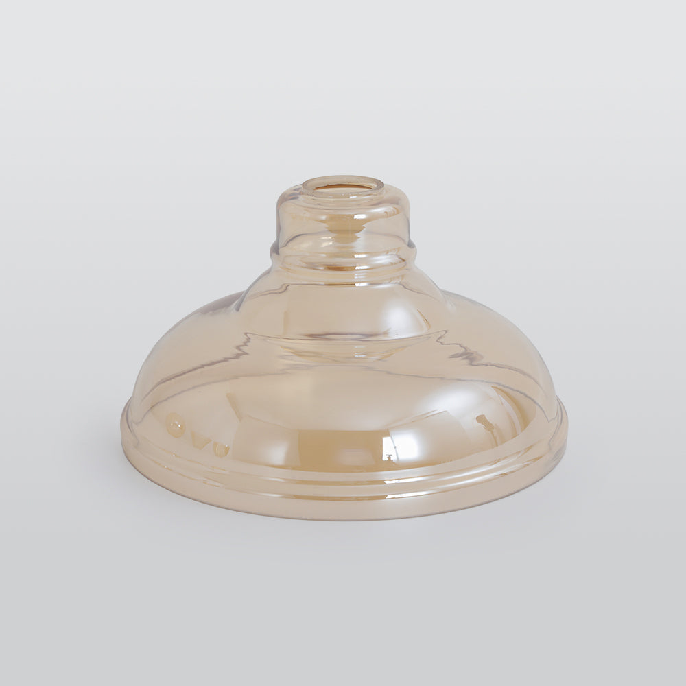 Arisha Industrial /Glass Pendant Light Dining Room