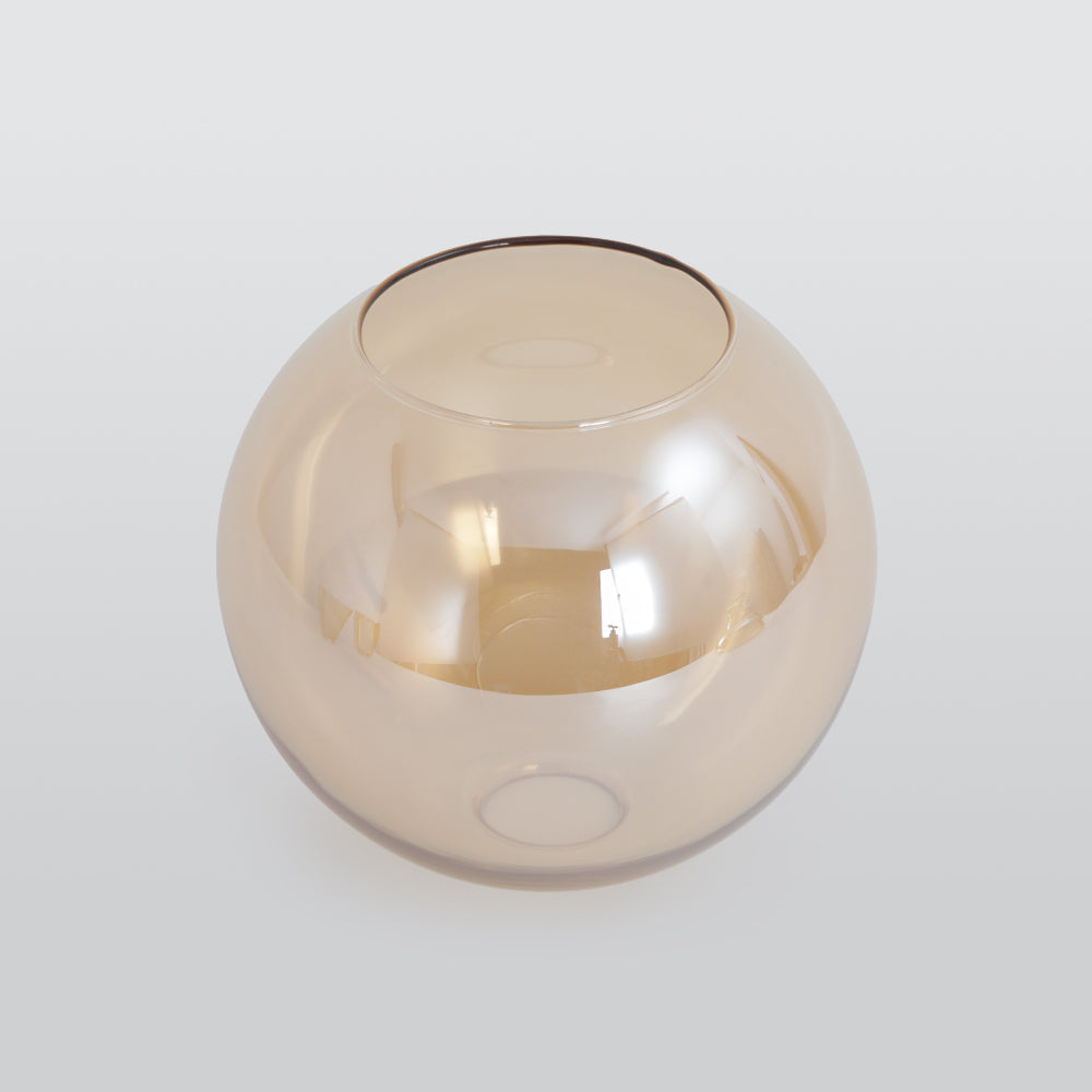 Arisha Industrial /Glass Pendant Light Dining Room