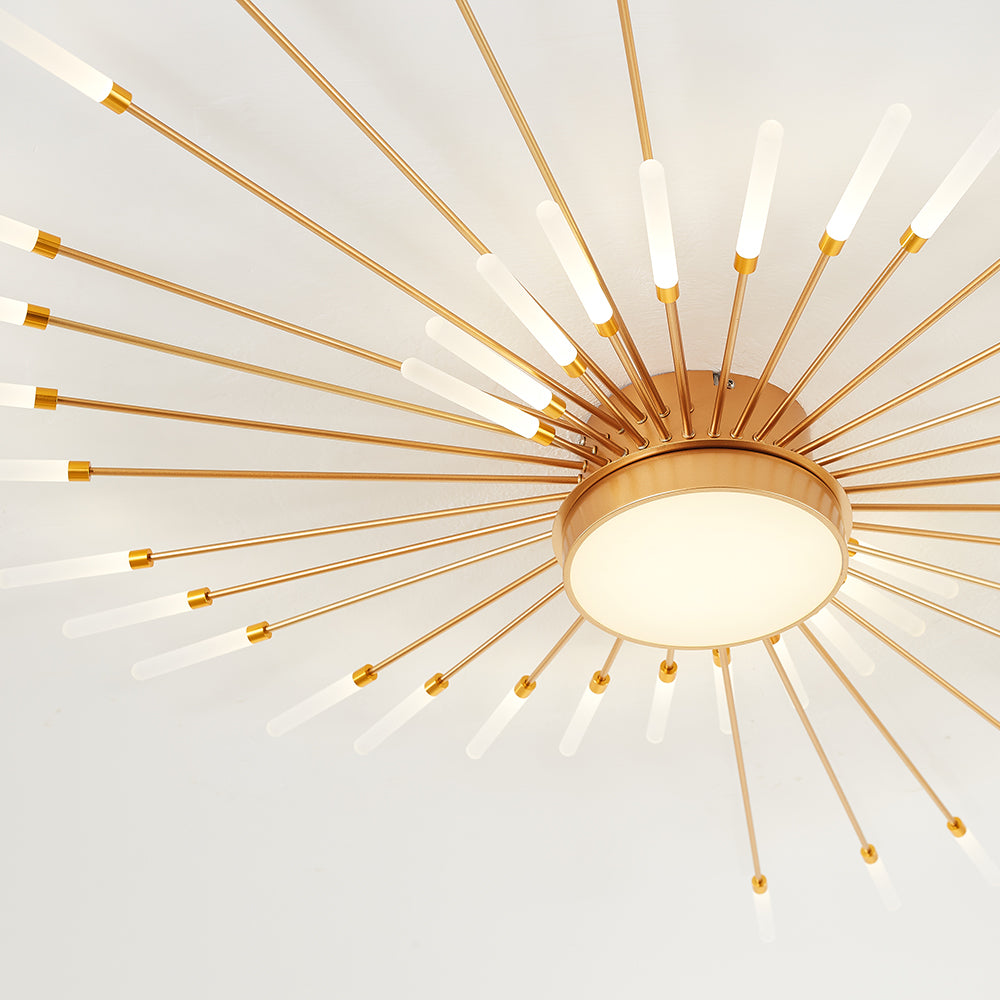 Arisha Modern Home Decoration Fireworks LED Ceiling Light