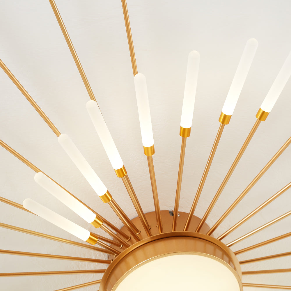 Arisha Modern Home Decoration Fireworks LED Ceiling Light