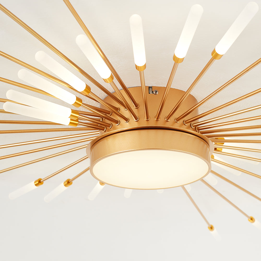 Arisha Modern Home Decoration Fireworks LED Ceiling Light