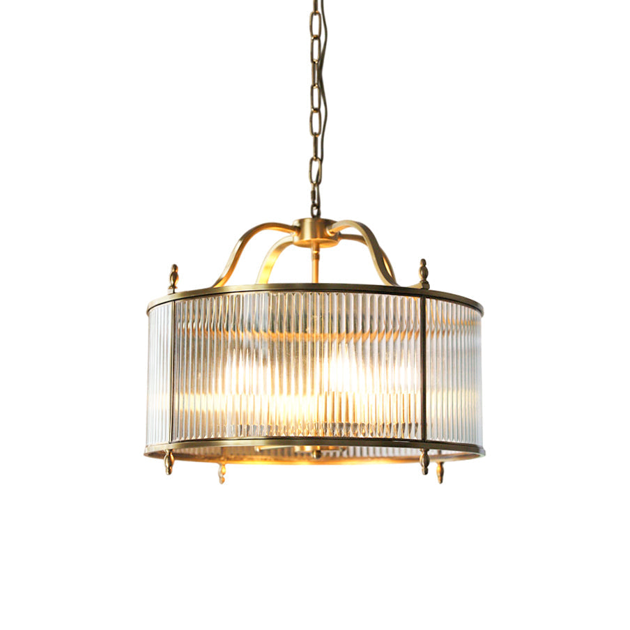 Havren Glass Drum Chandelier