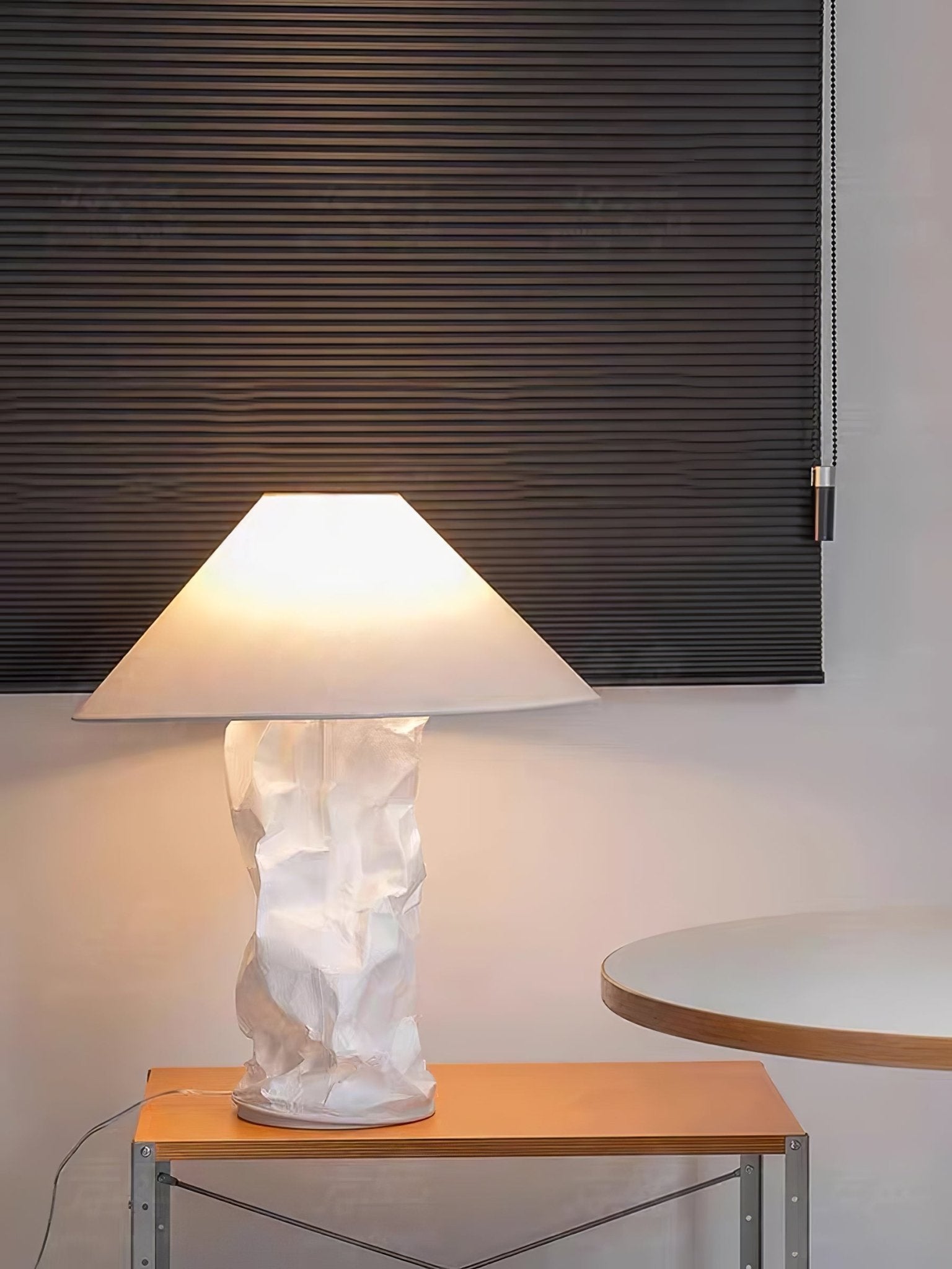 Aerius Paper Artistic Table Lamp - Neutral Decor