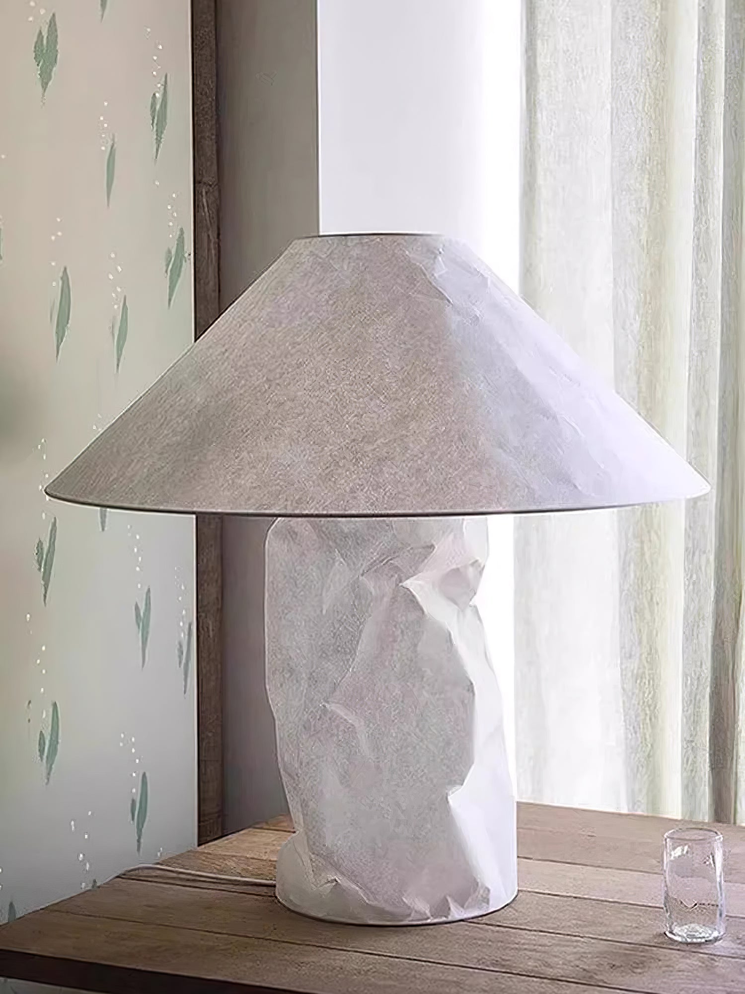 Aerius Paper Artistic Table Lamp - Neutral Decor