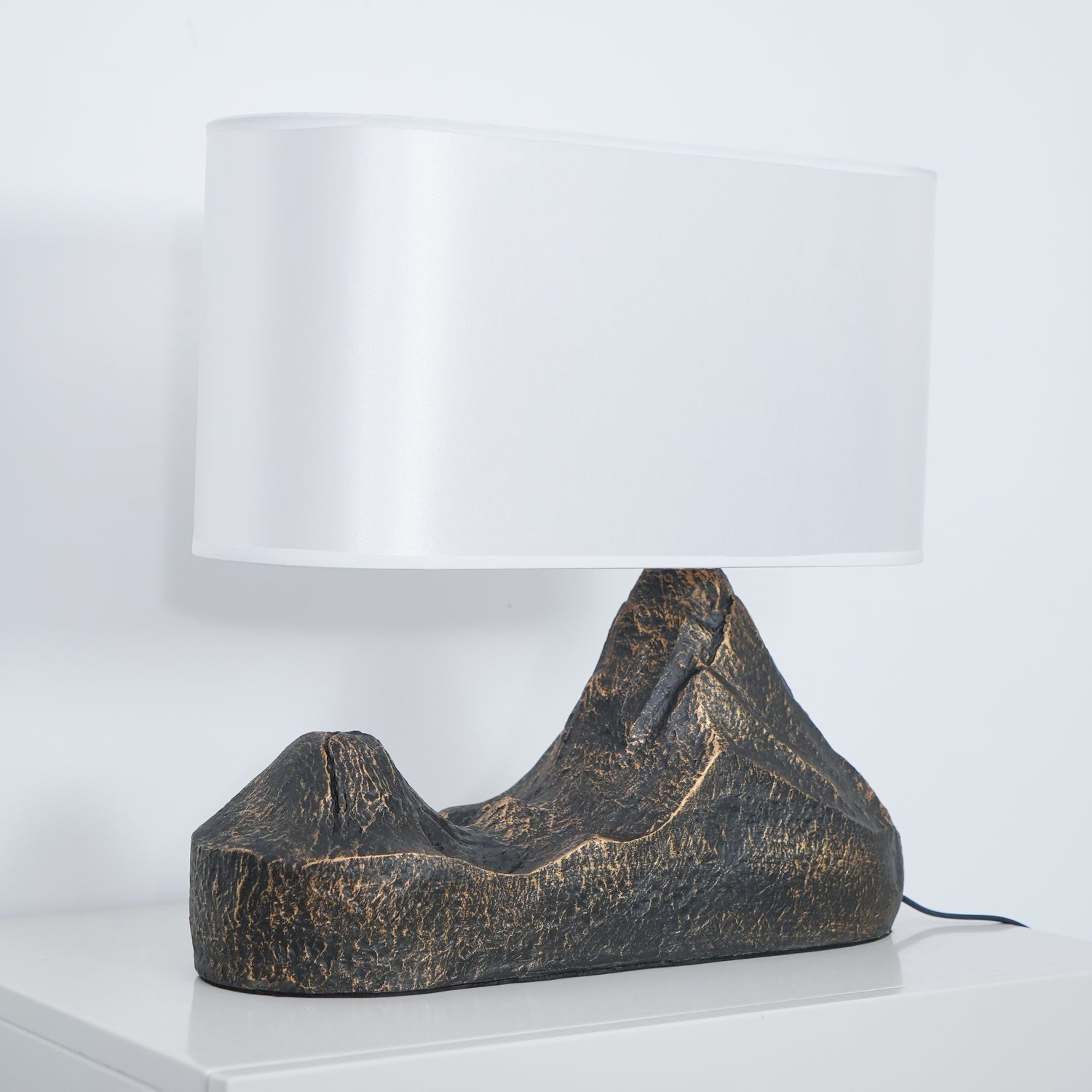 Della Natural Resin Table Lamp