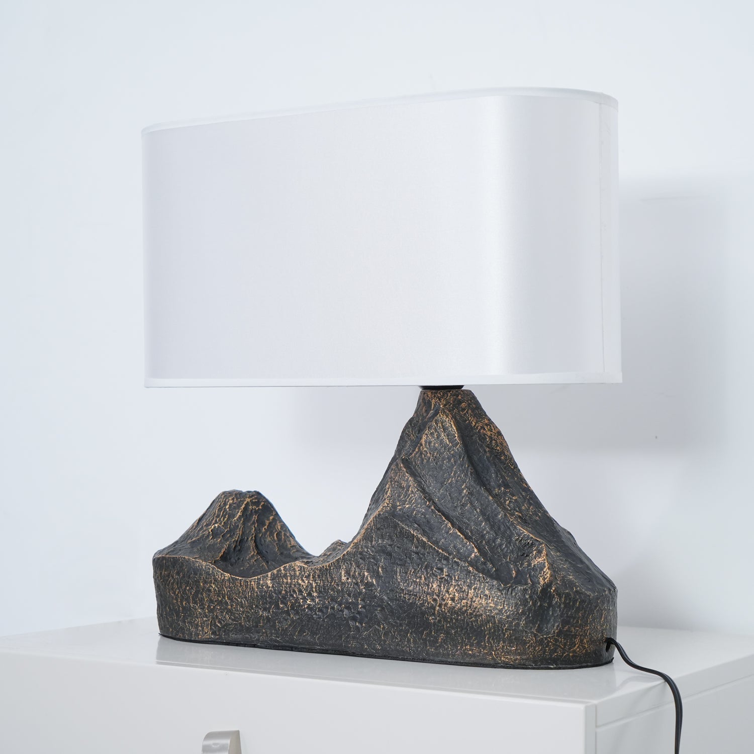 Della Natural Resin Table Lamp