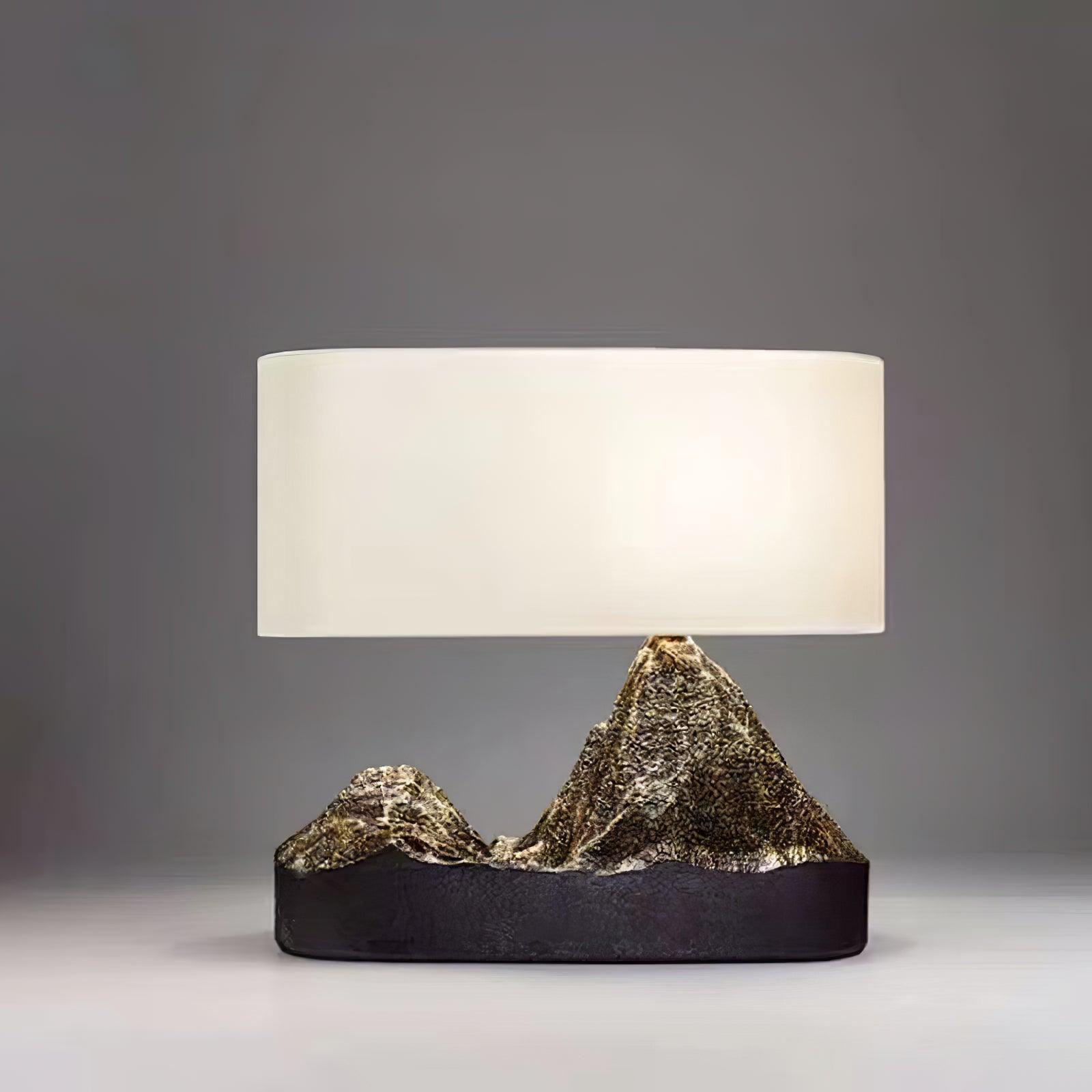 Della Natural Resin Table Lamp