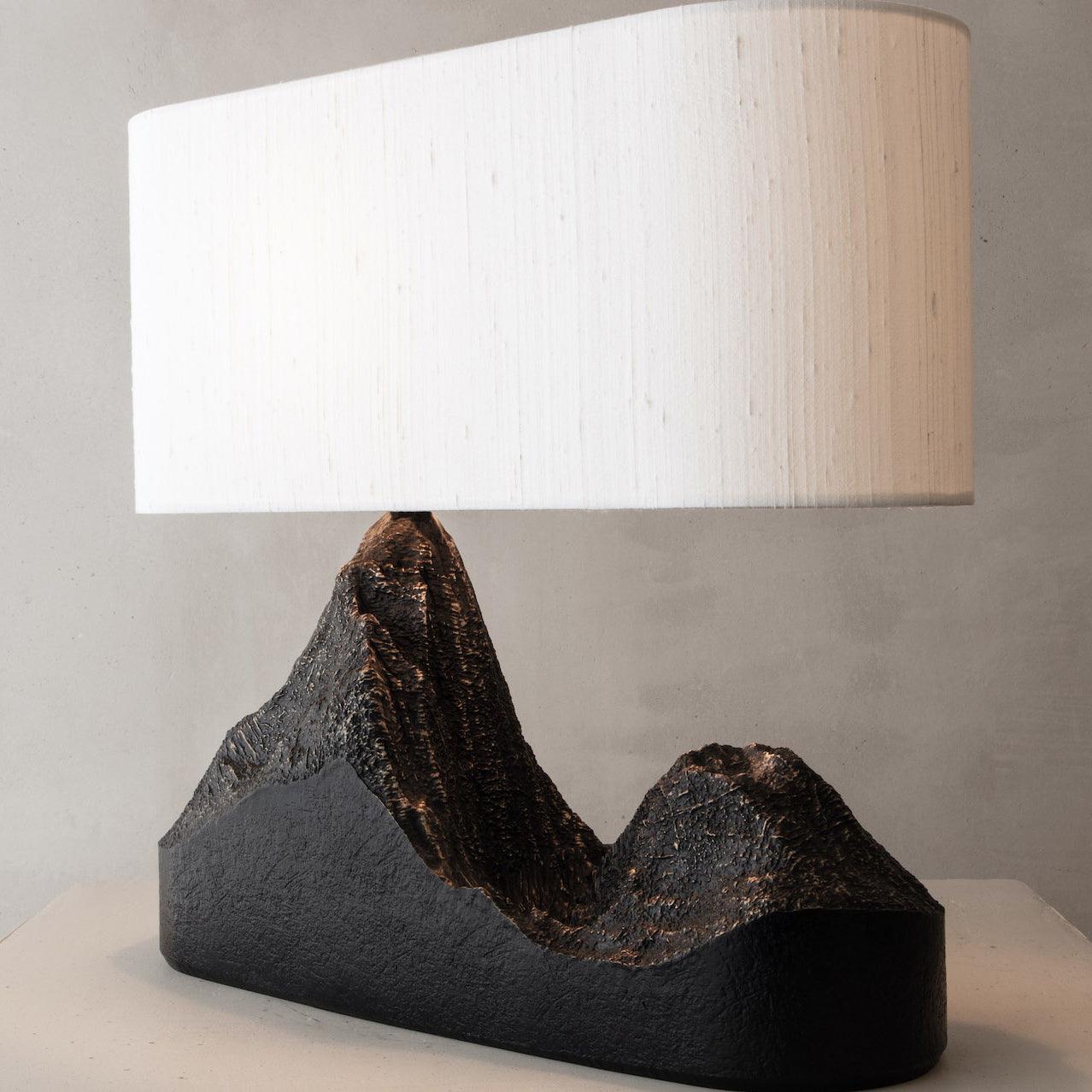 Della Natural Resin Table Lamp