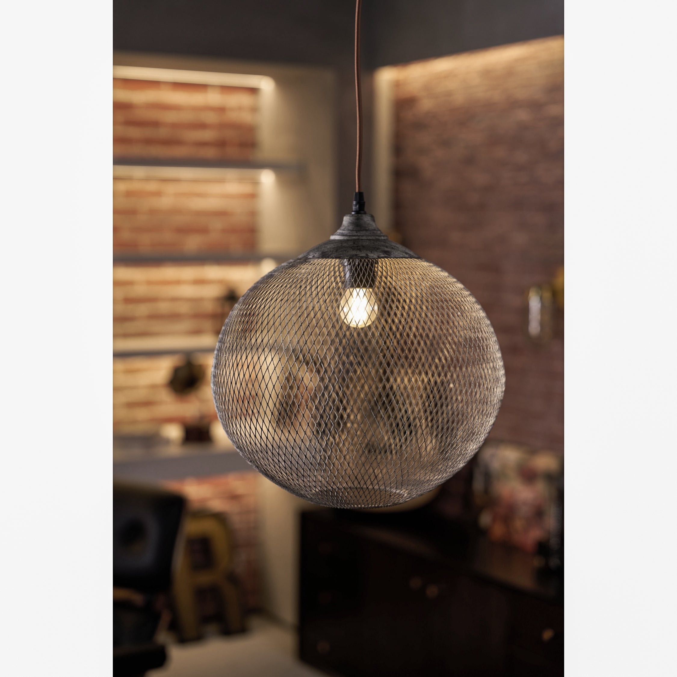 Wrencourt Mesh Pendant Light