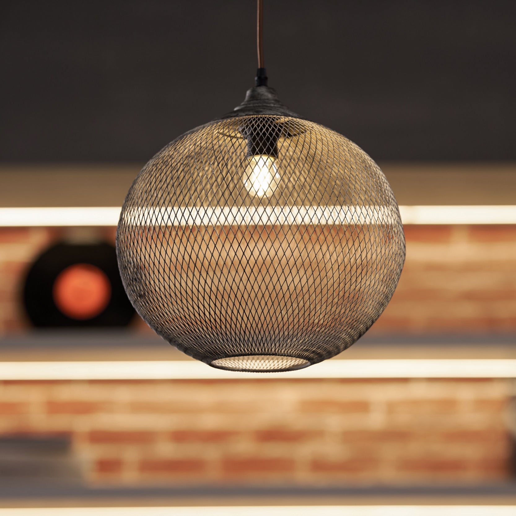 Wrencourt Mesh Pendant Light