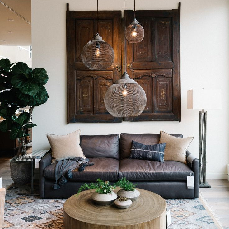 Aursorir Modern Minimalist Mesh Pendant Lamp