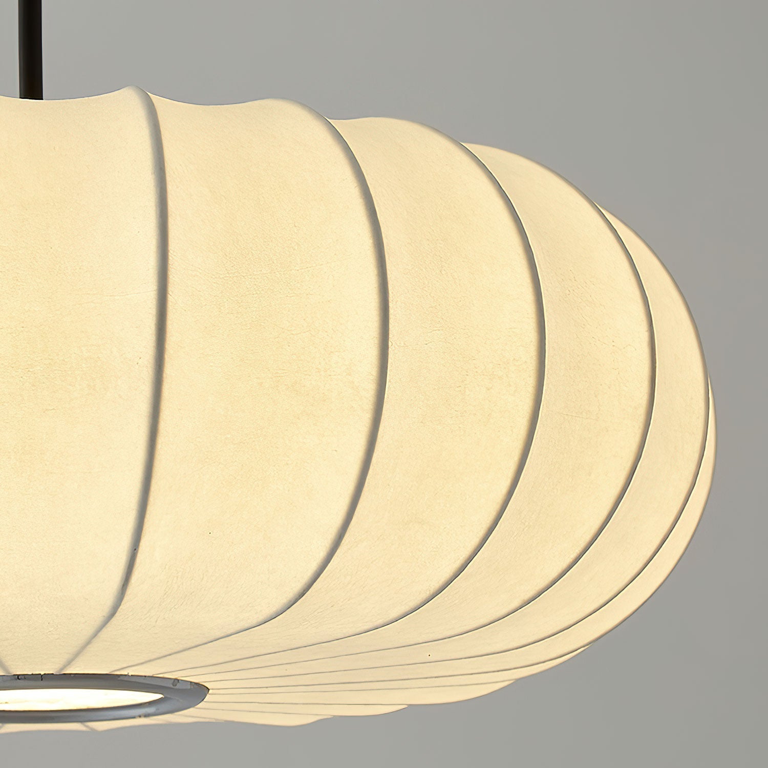 Caedwyn Lantern Silk Pendant Lamp