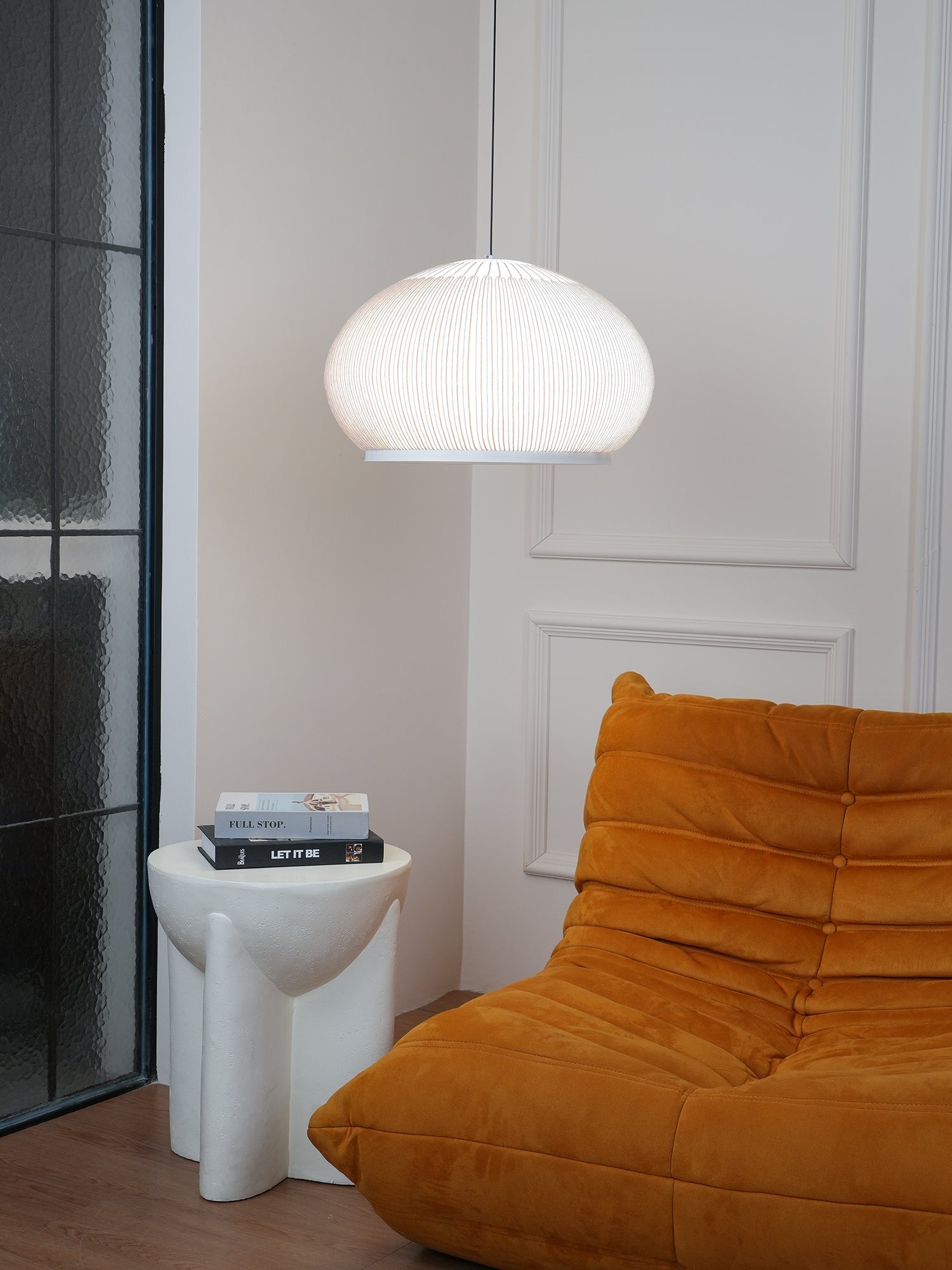 Lineiella Minimalist Fabric Pendant Light