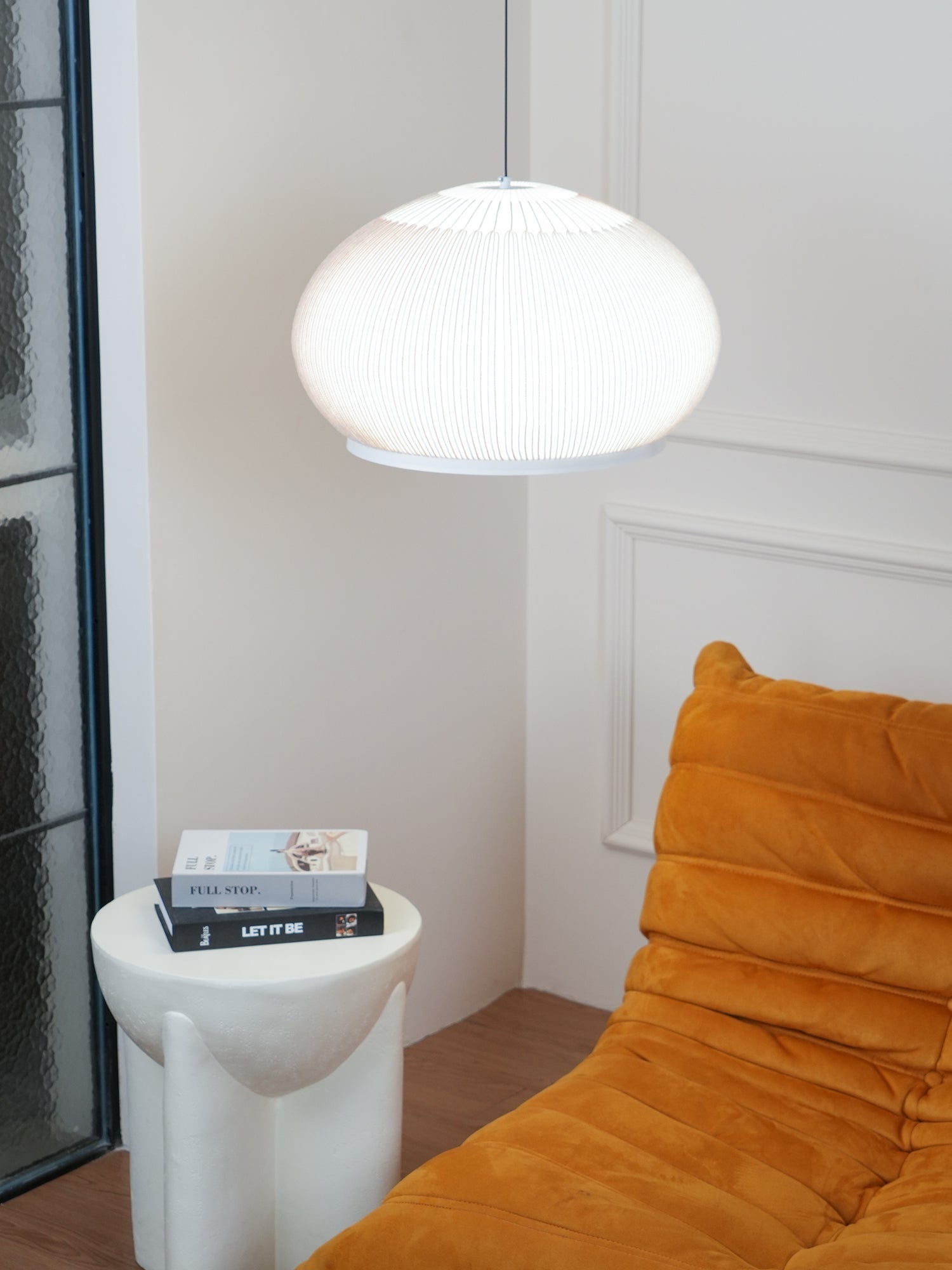 Lineiella Minimalist Fabric Pendant Light