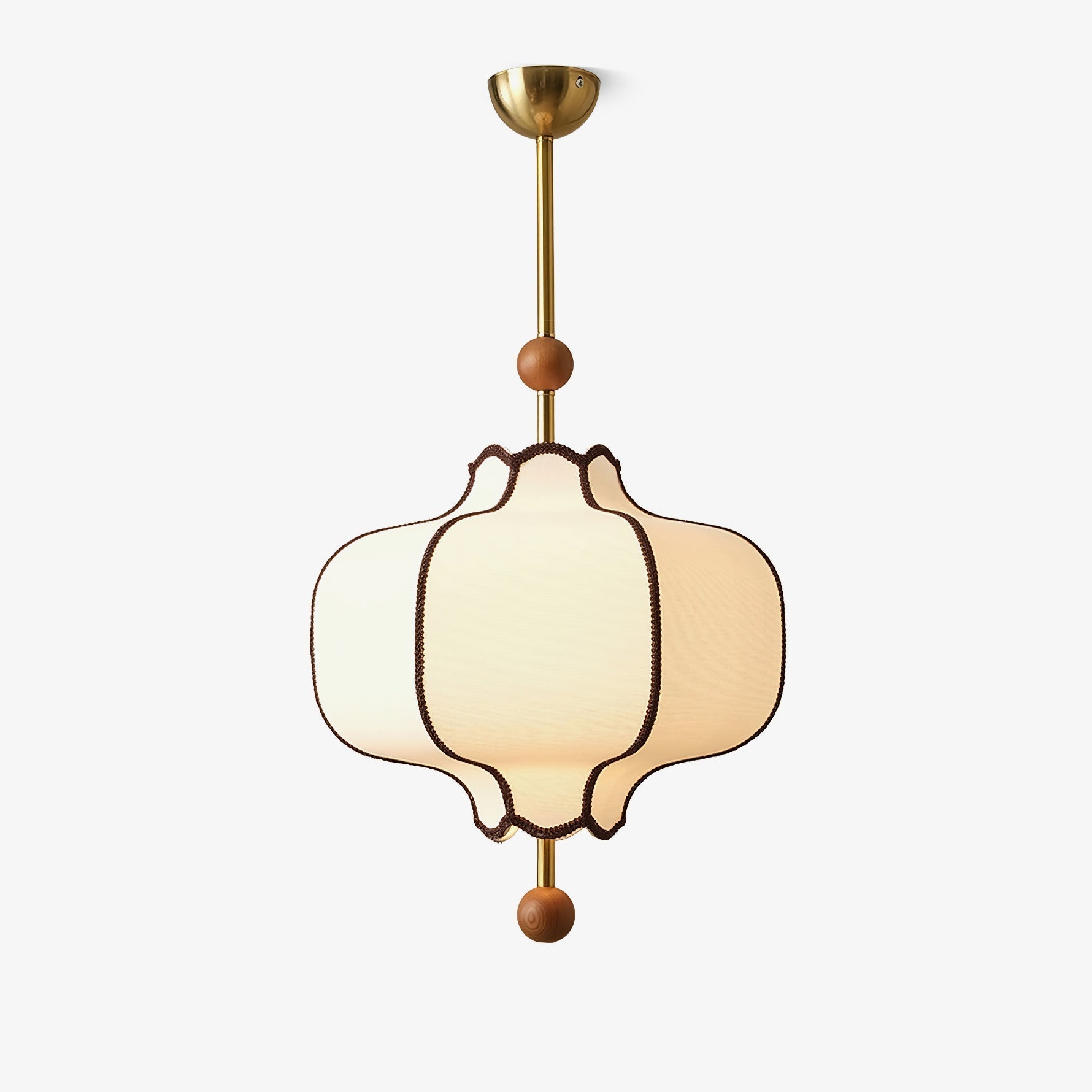 Miralielle Pendant Light Lantern Fabric for Living Room