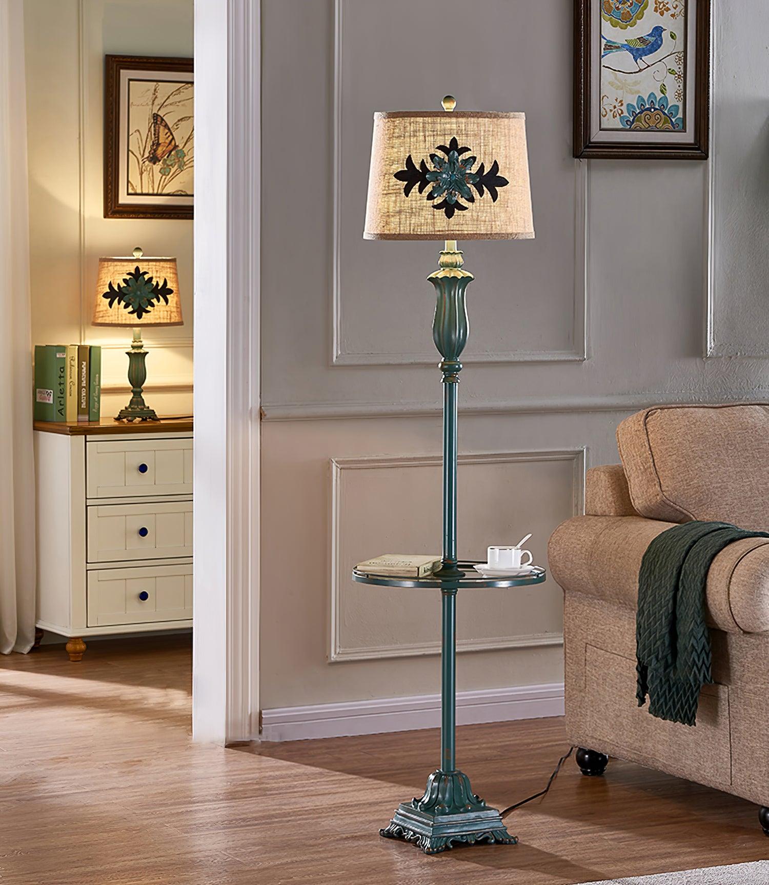 Lucirina Vintage Resin Floor Lamp
