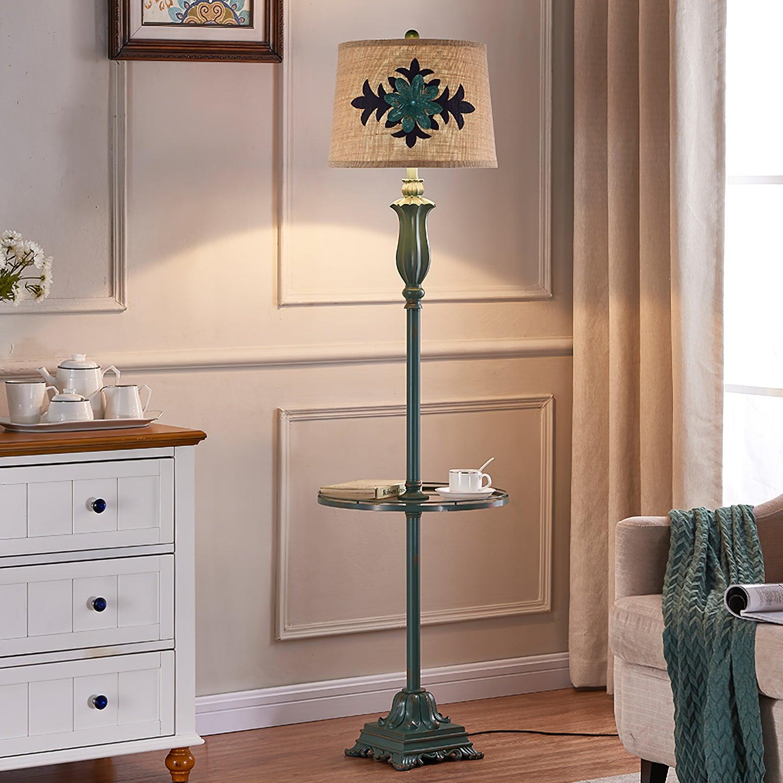 Lucirina Vintage Resin Floor Lamp