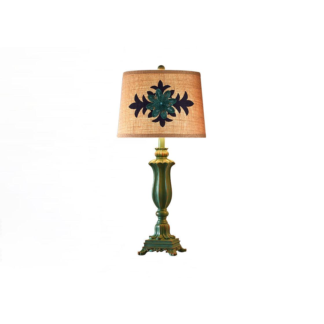 Xild Resin Fabric Table Lamp