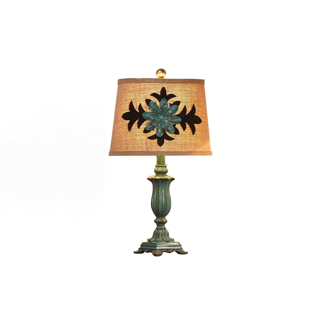 Xild Resin Fabric Table Lamp