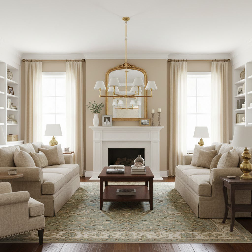 Beaumere Rattan Chandelier