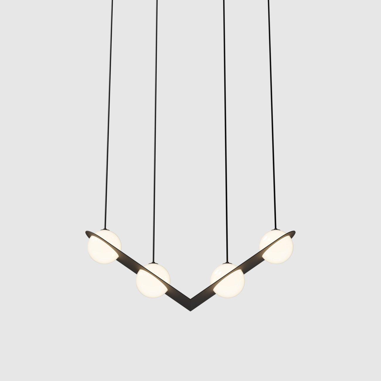 Mirere Black Contemporary Pendant Lamp - Neutral Decor