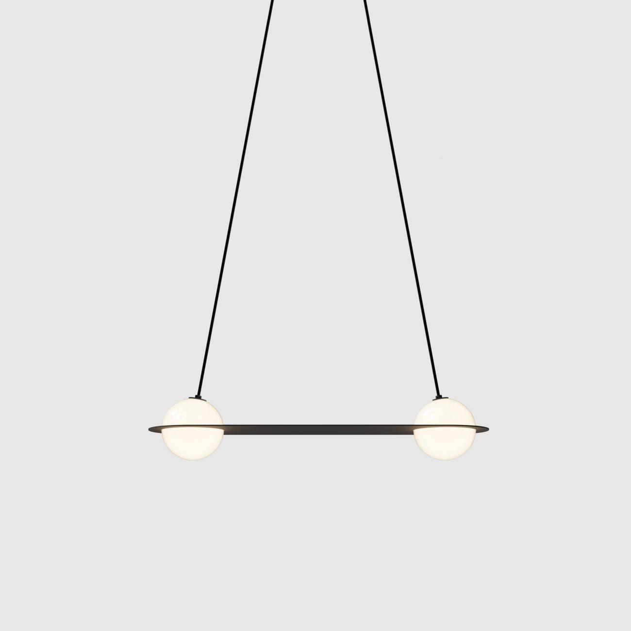 Mirere Black Contemporary Pendant Lamp - Neutral Decor