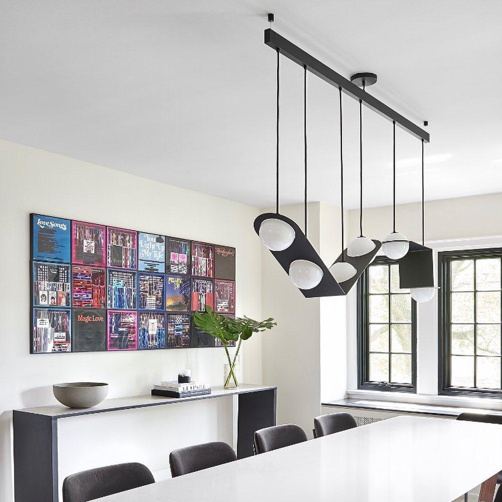 Mirere Black Contemporary Pendant Lamp - Neutral Decor