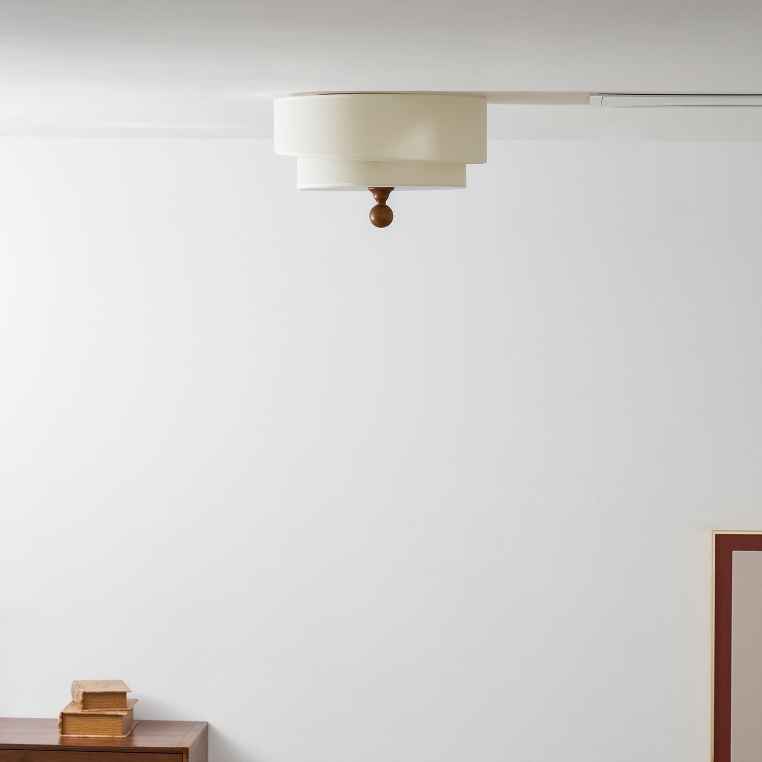 Serelira Dovemont Layered Fabric Ceiling Light