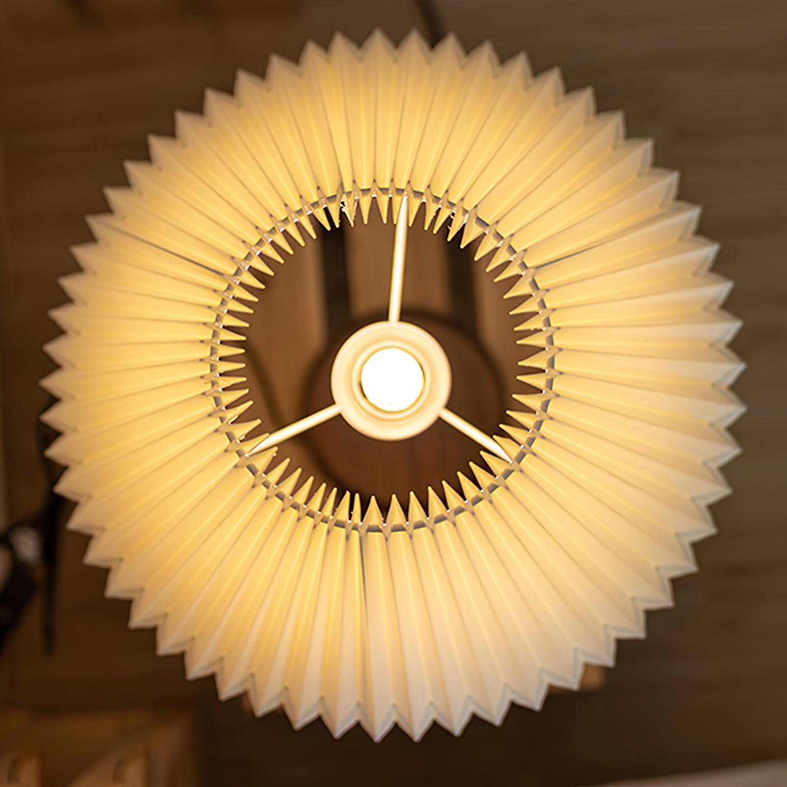 Vovenil Pleated Shade Table Lamp