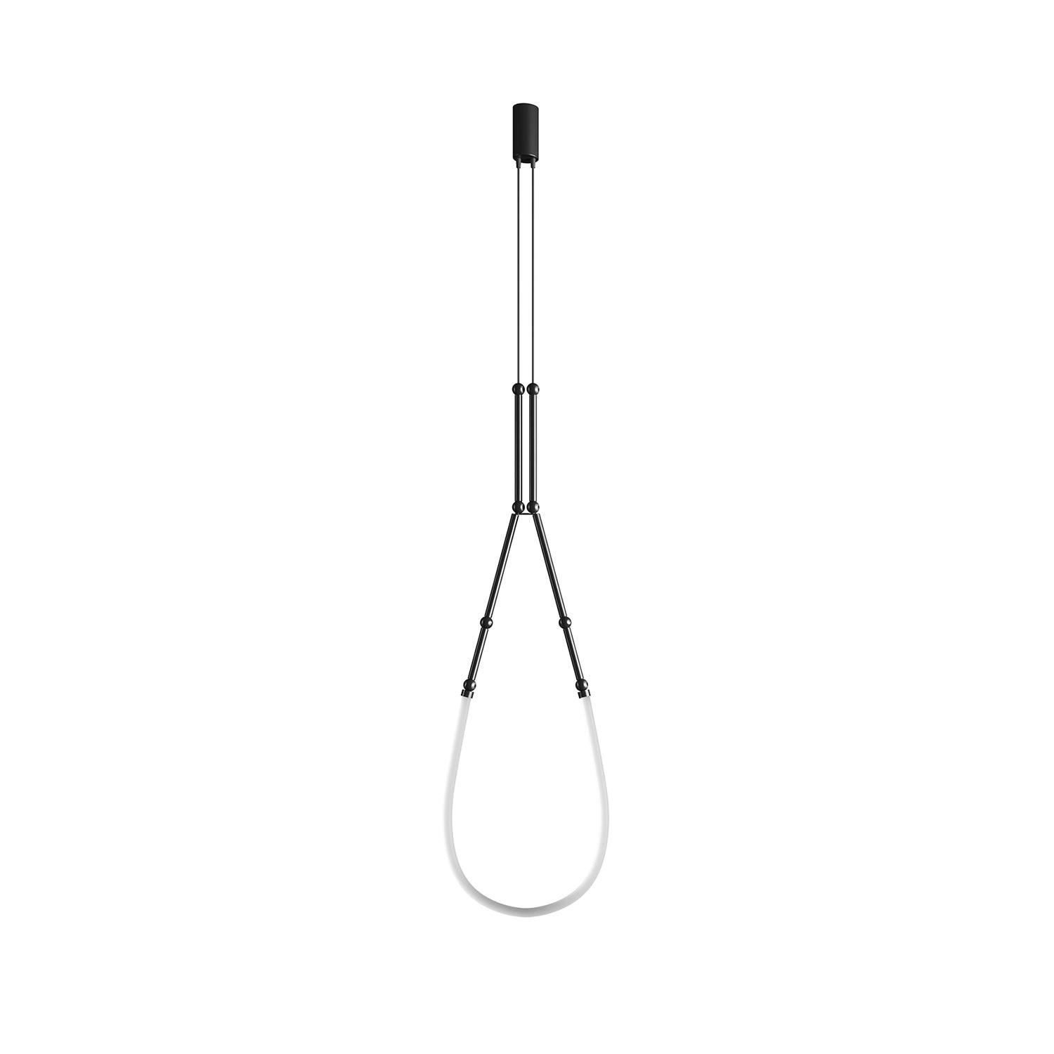 Rio Chandelier Leda LED Flexible Modern Sculptural