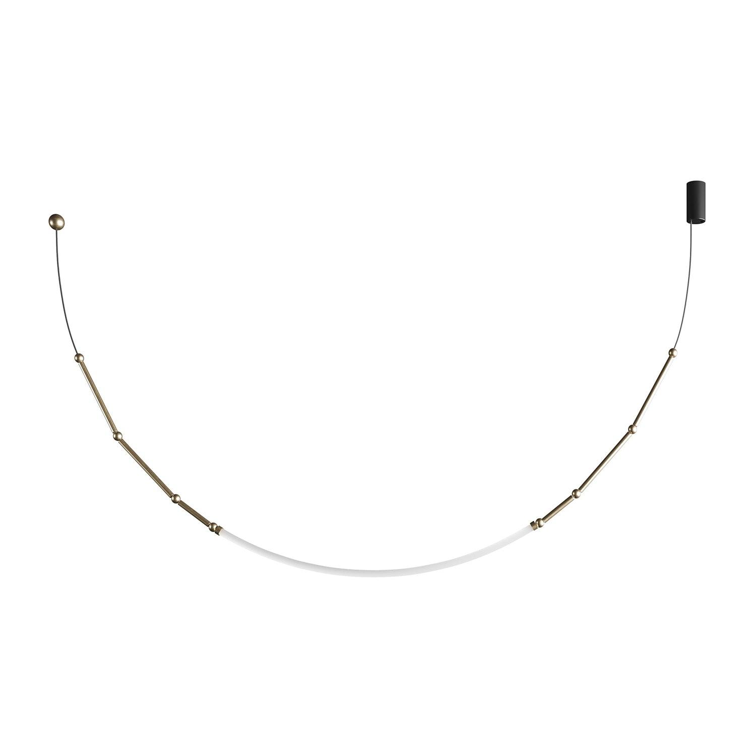 Rio Chandelier Leda LED Flexible Modern Sculptural