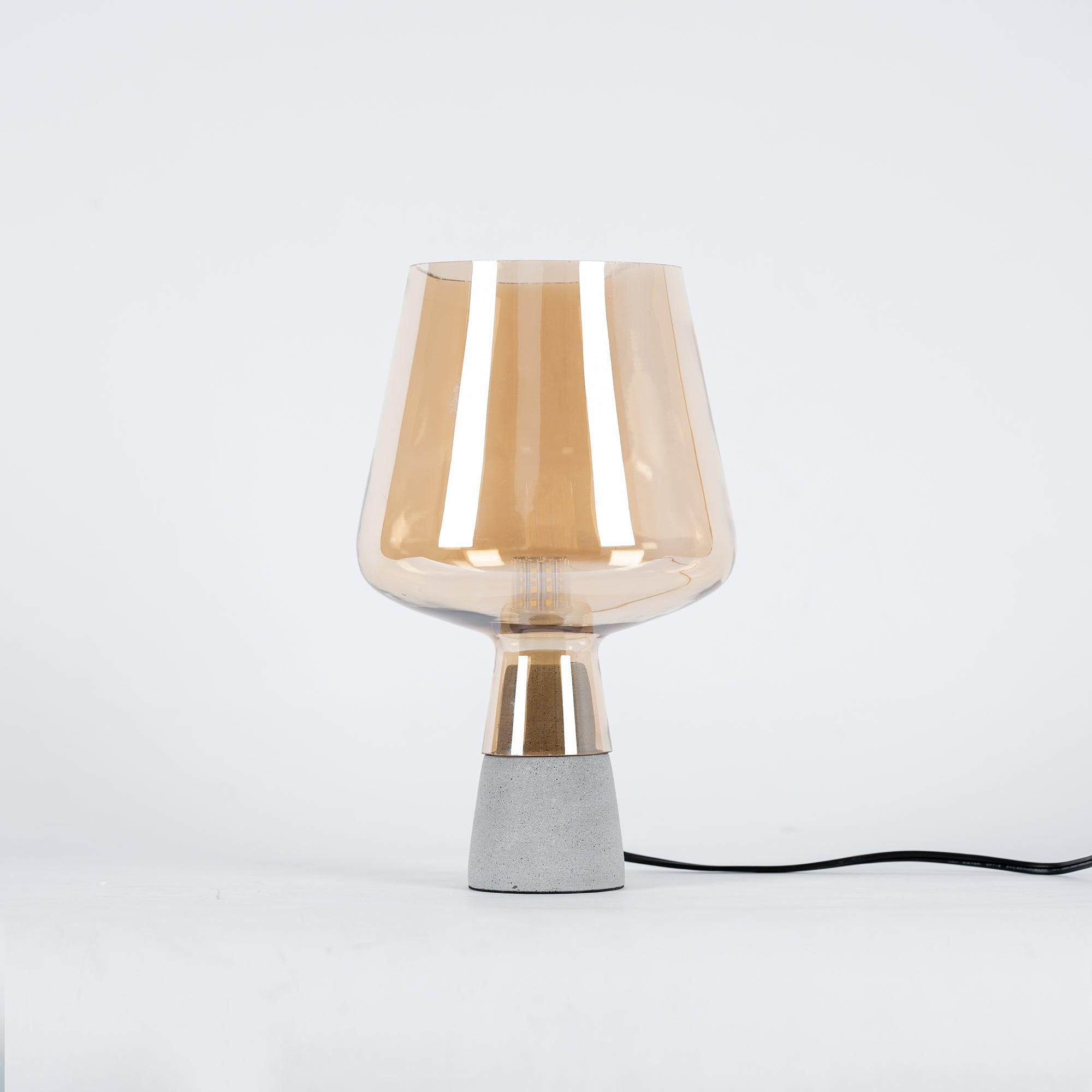 Elairella Minimalist Cement Table Lamp