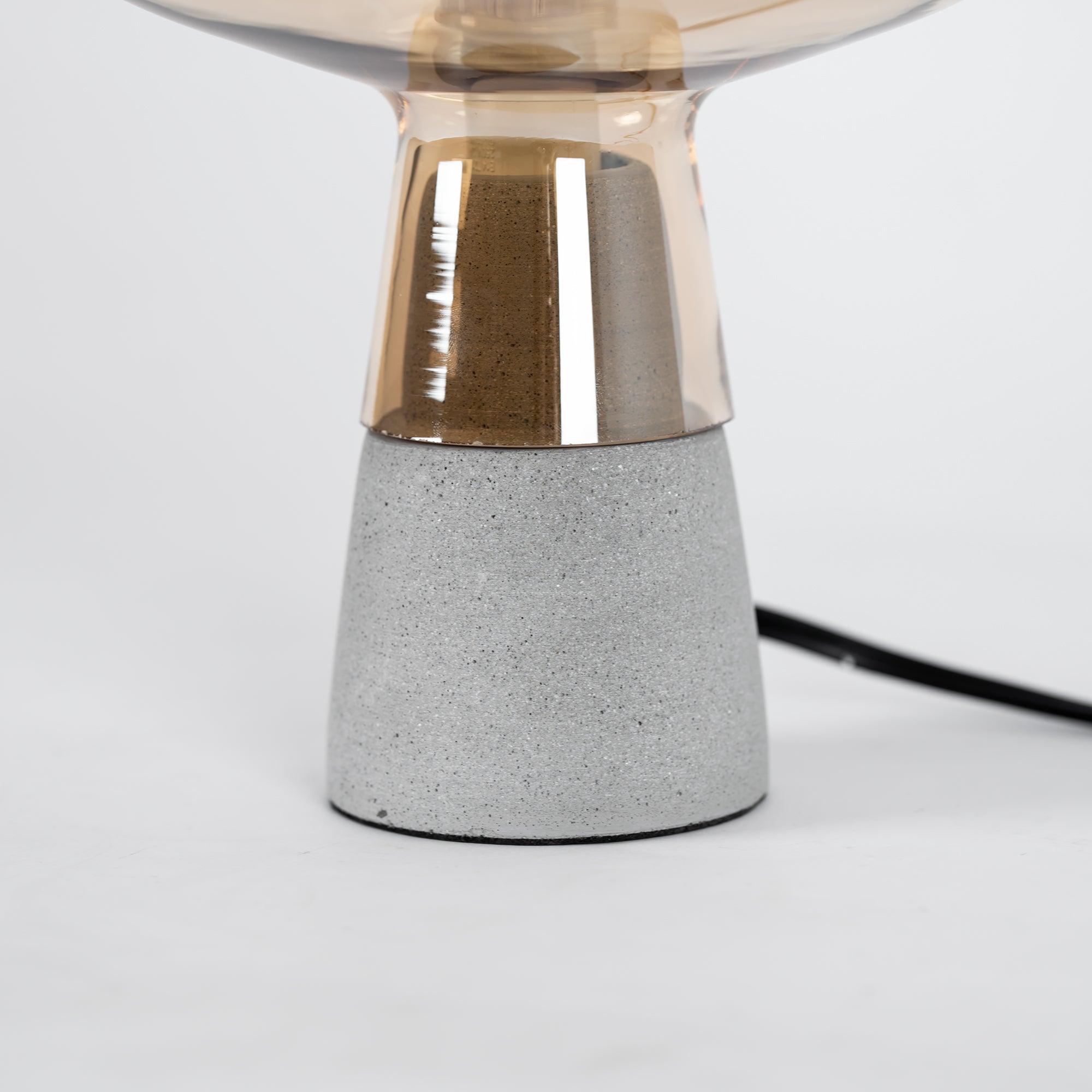 Elairella Minimalist Cement Table Lamp
