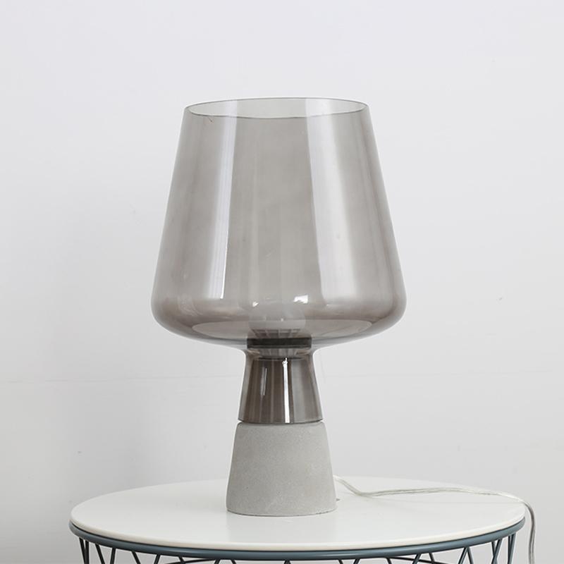 Elairella Minimalist Cement Table Lamp