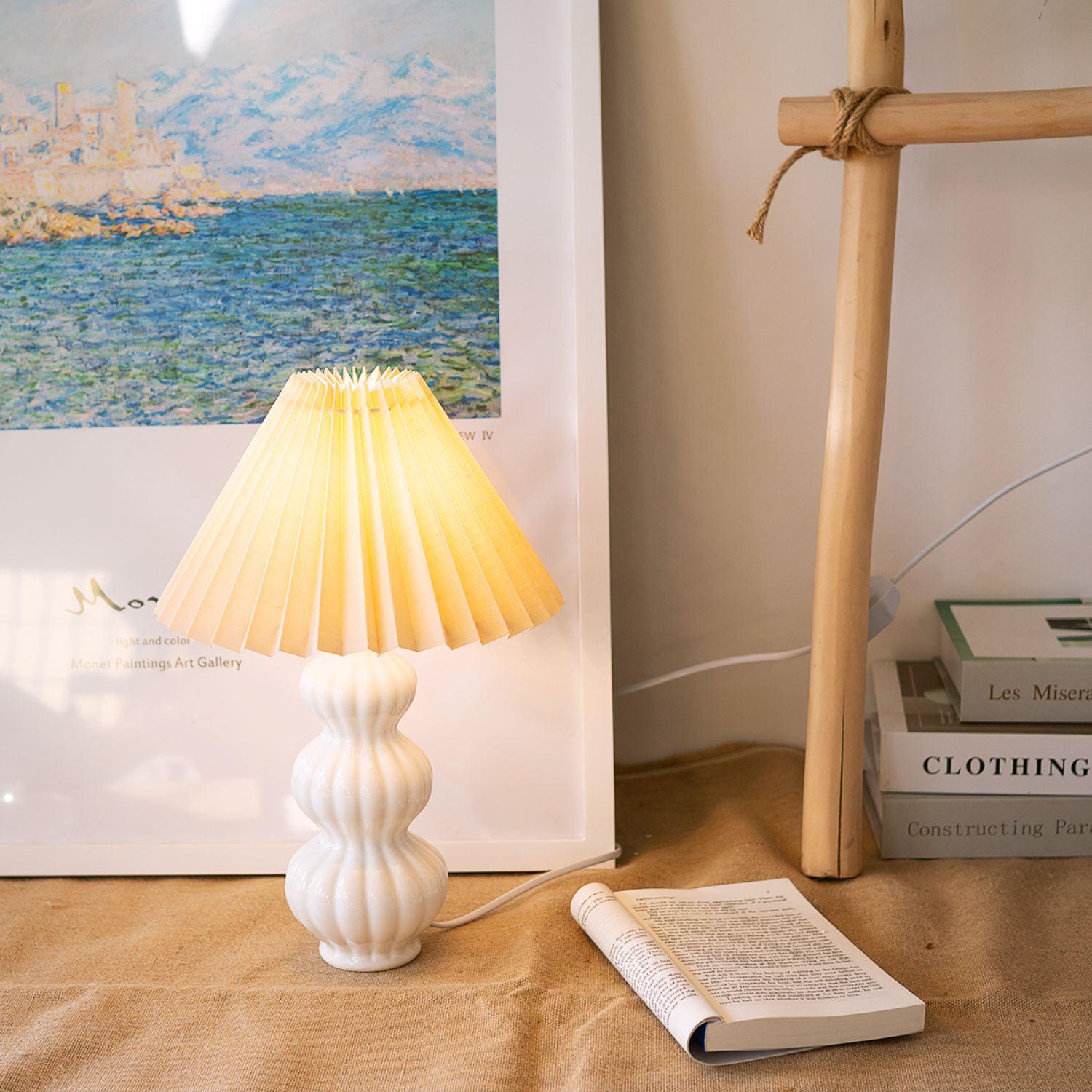 Hart Vintage Fabric Table lamp