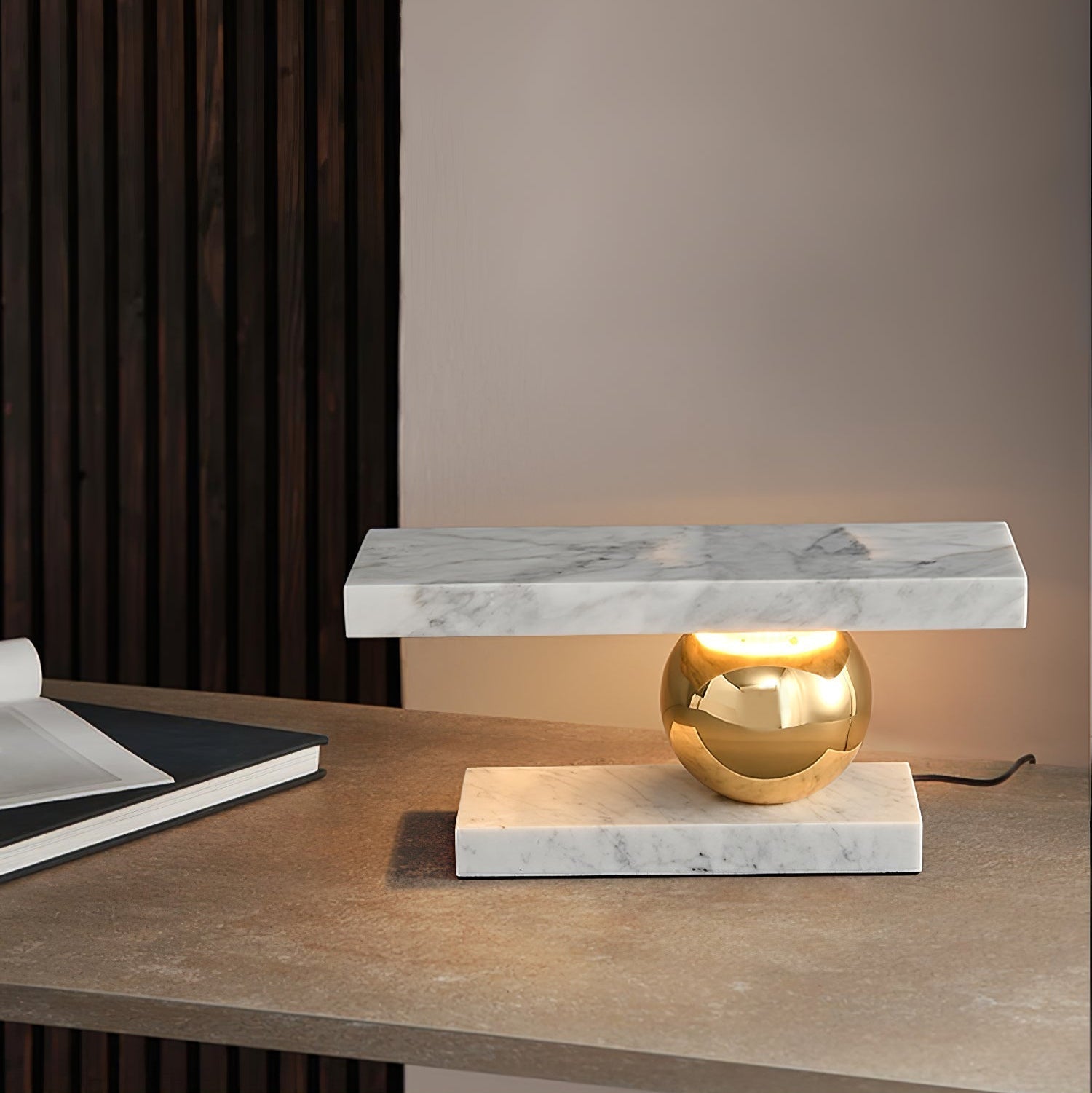 Andrew Modern Marble Table Lamp