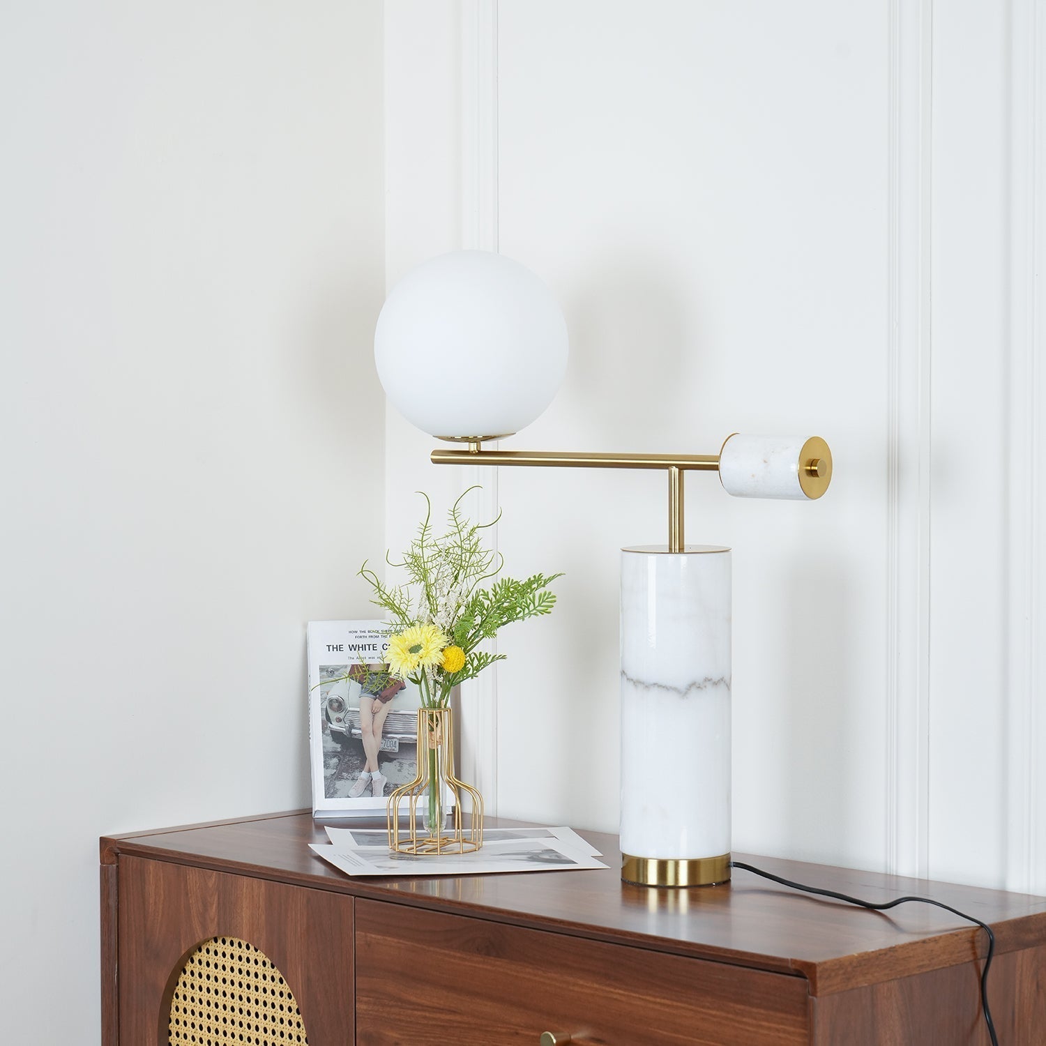 Vathayre Marble Minimalism Table Lamp
