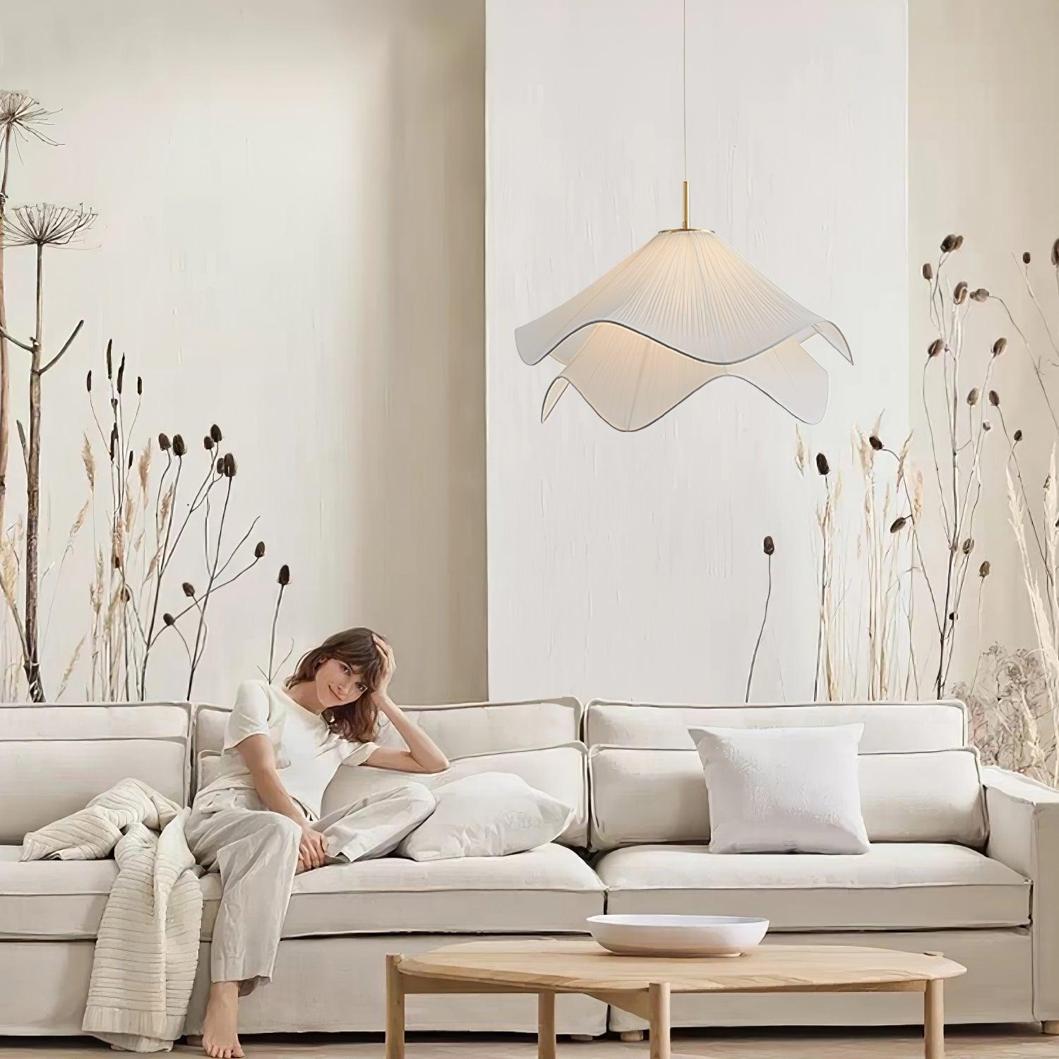 Cirirenne Pendant Light Bloom Floral Elegant
