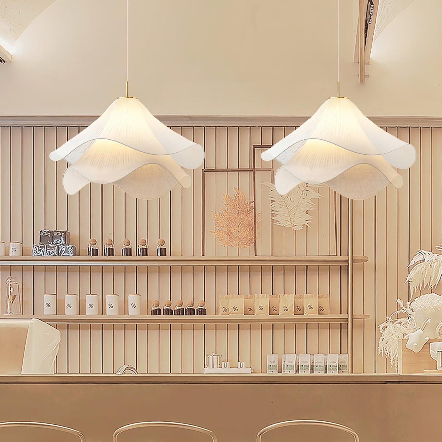 Cirirenne Pendant Light Bloom Floral Elegant
