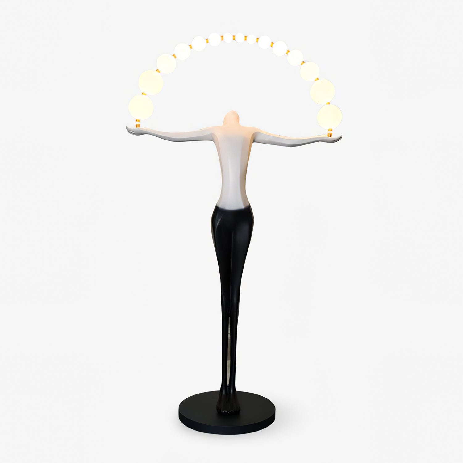 Luminara Gradient Sculptural Floor Lamp
