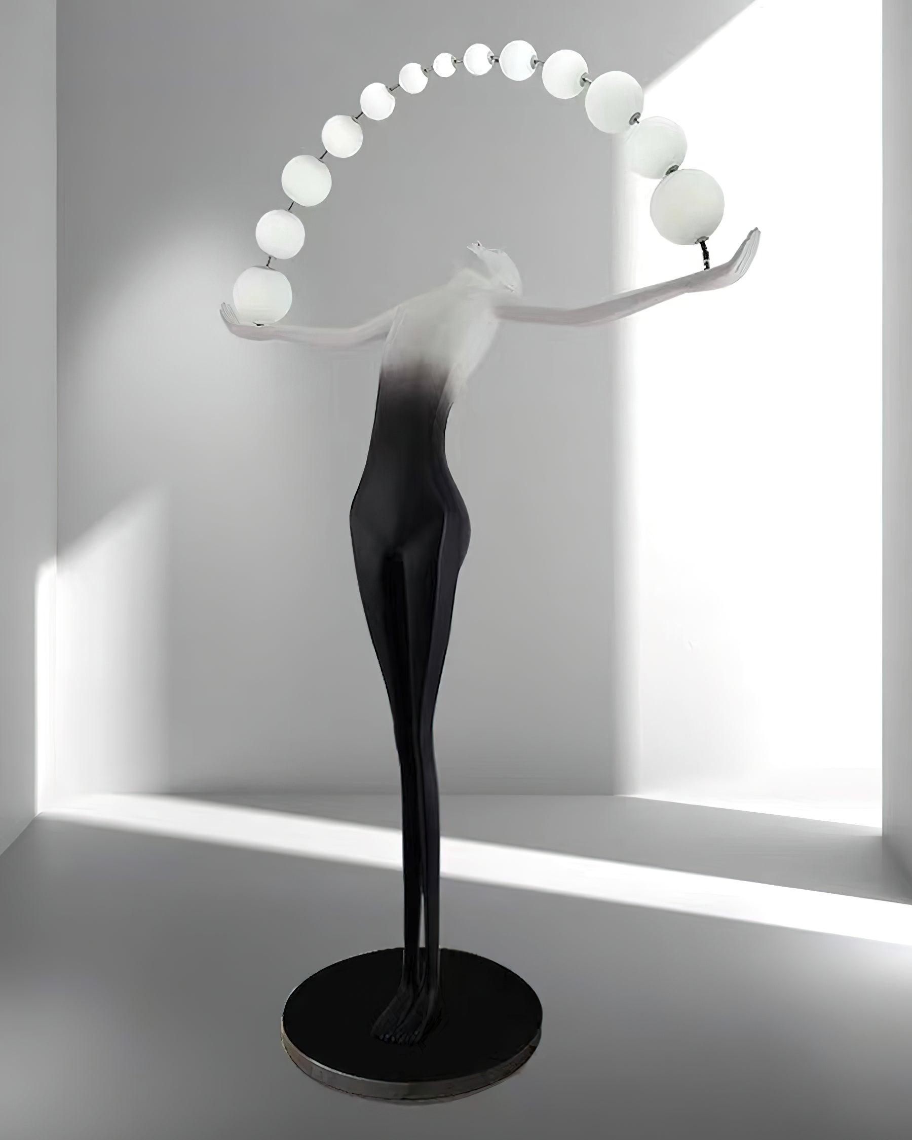Luminara Gradient Sculptural Floor Lamp