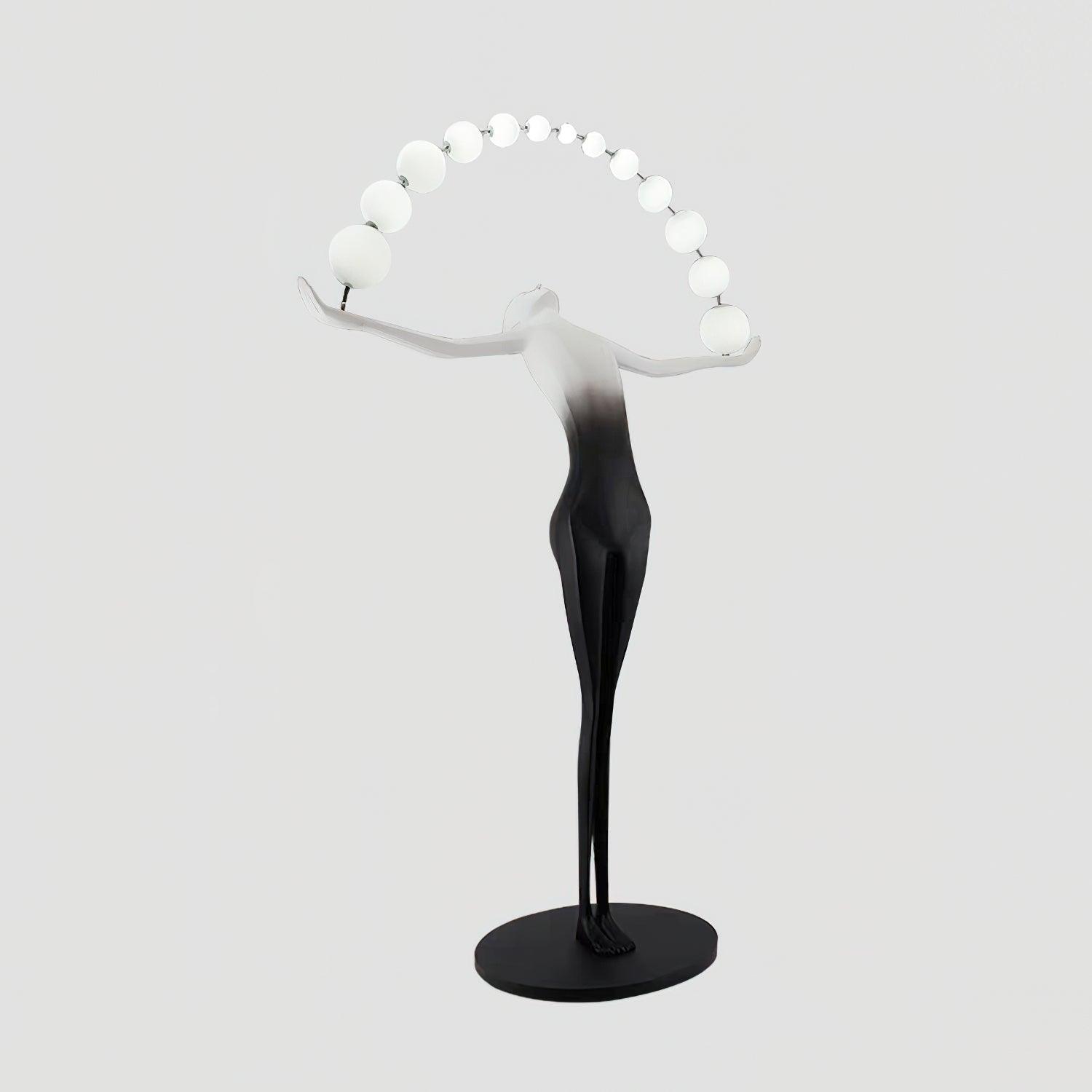 Luminara Gradient Sculptural Floor Lamp