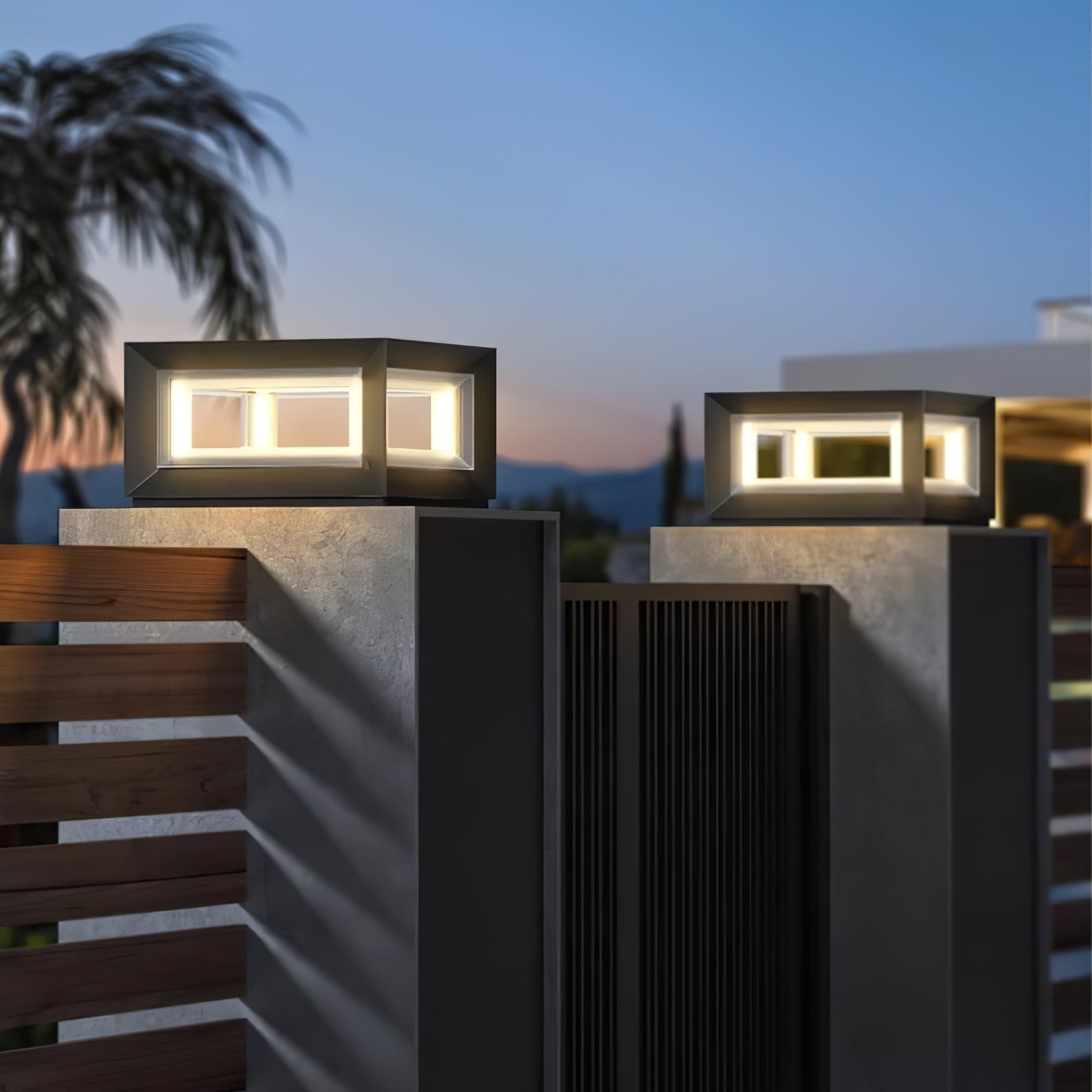 Lewis Modern Outdoor Light