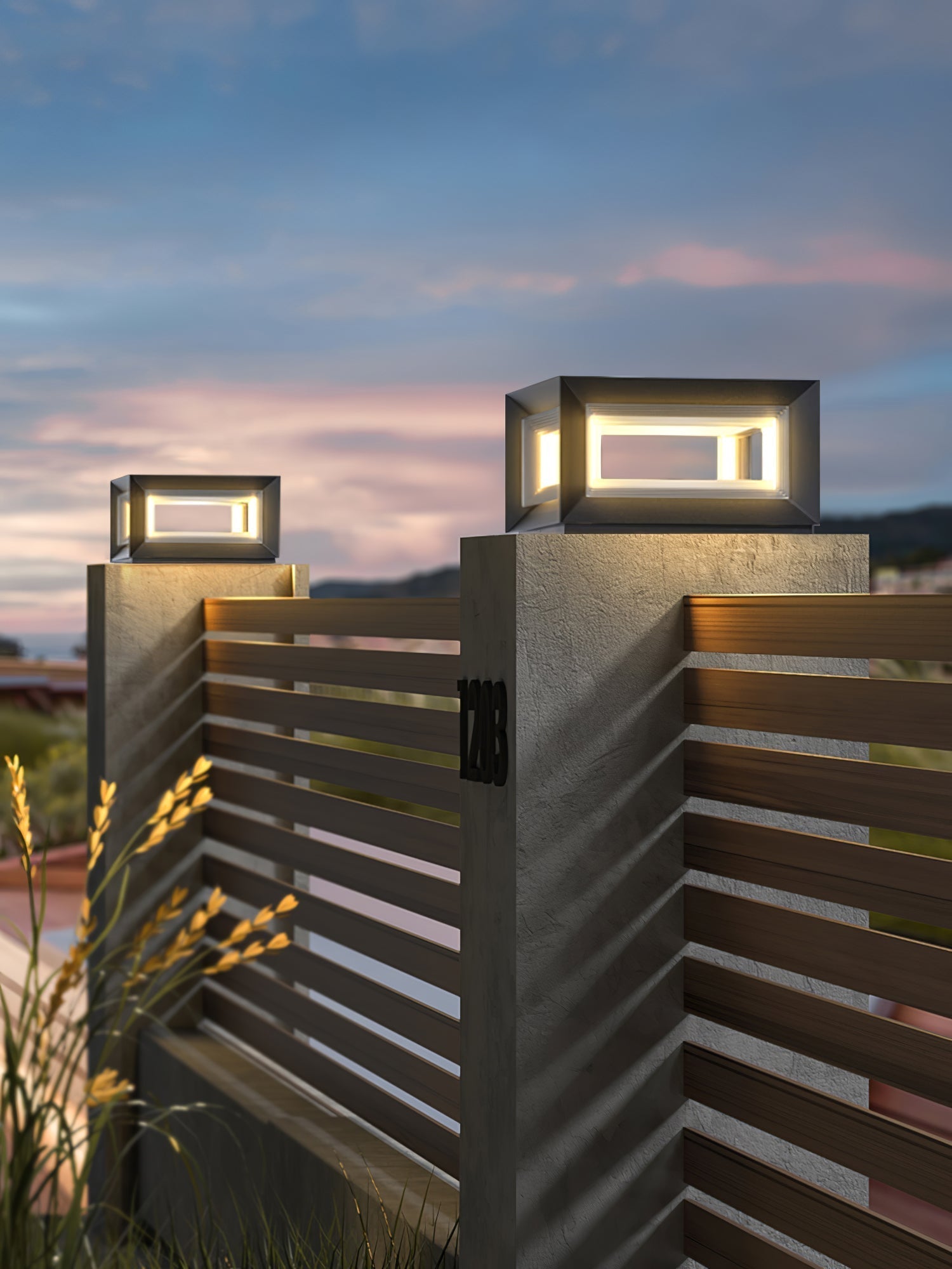 Lewis Modern Outdoor Light