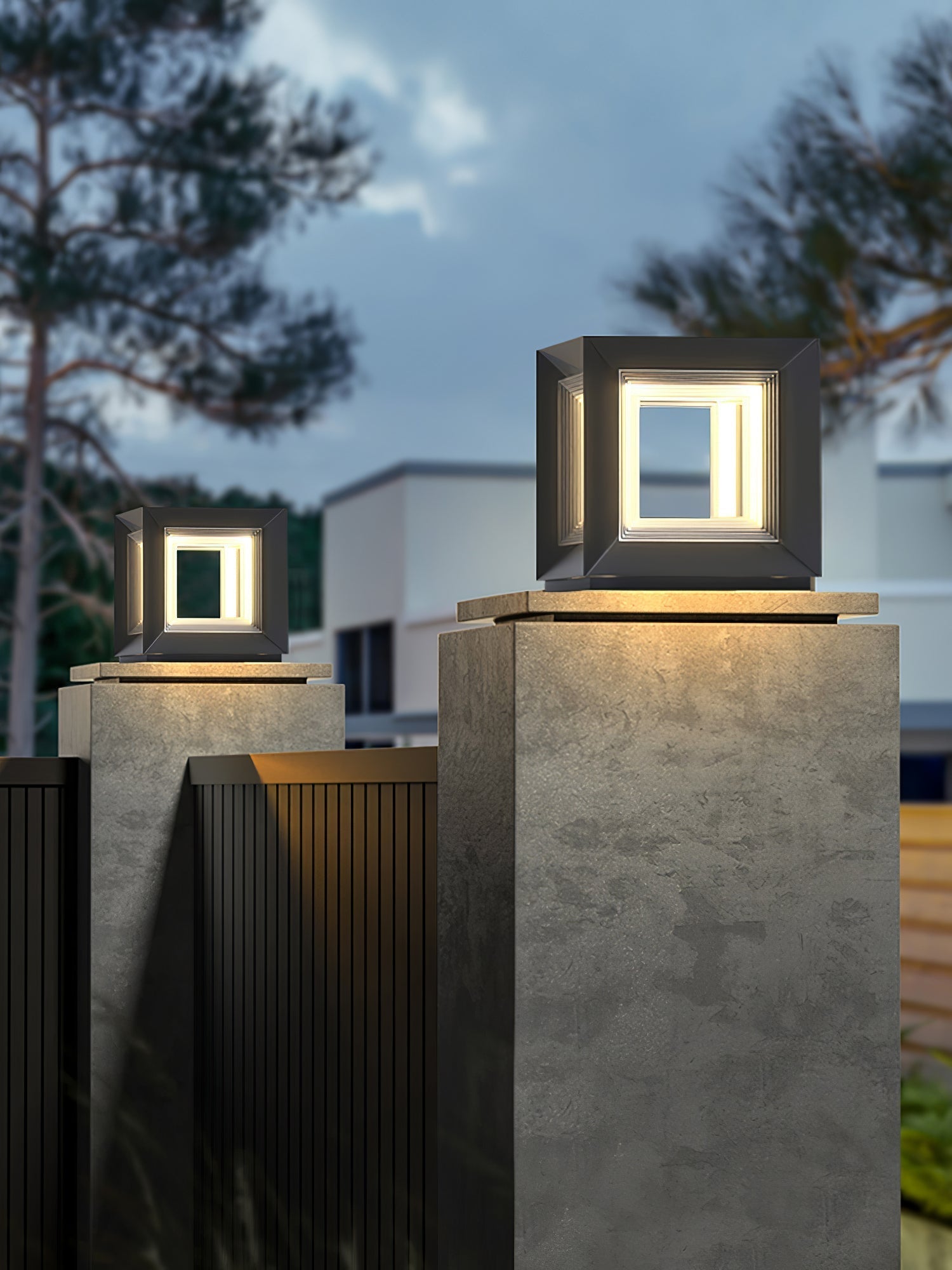 Lewis Modern Outdoor Light