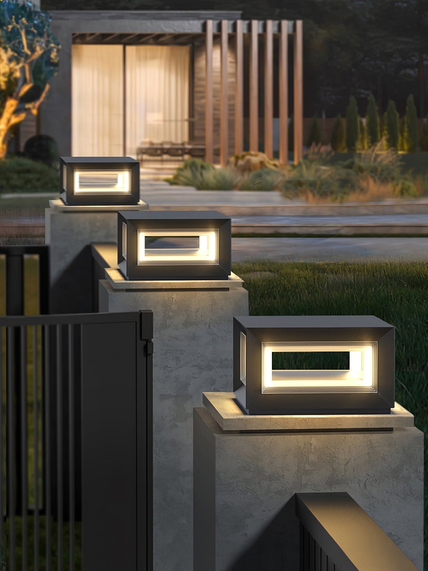 Lewis Modern Outdoor Light