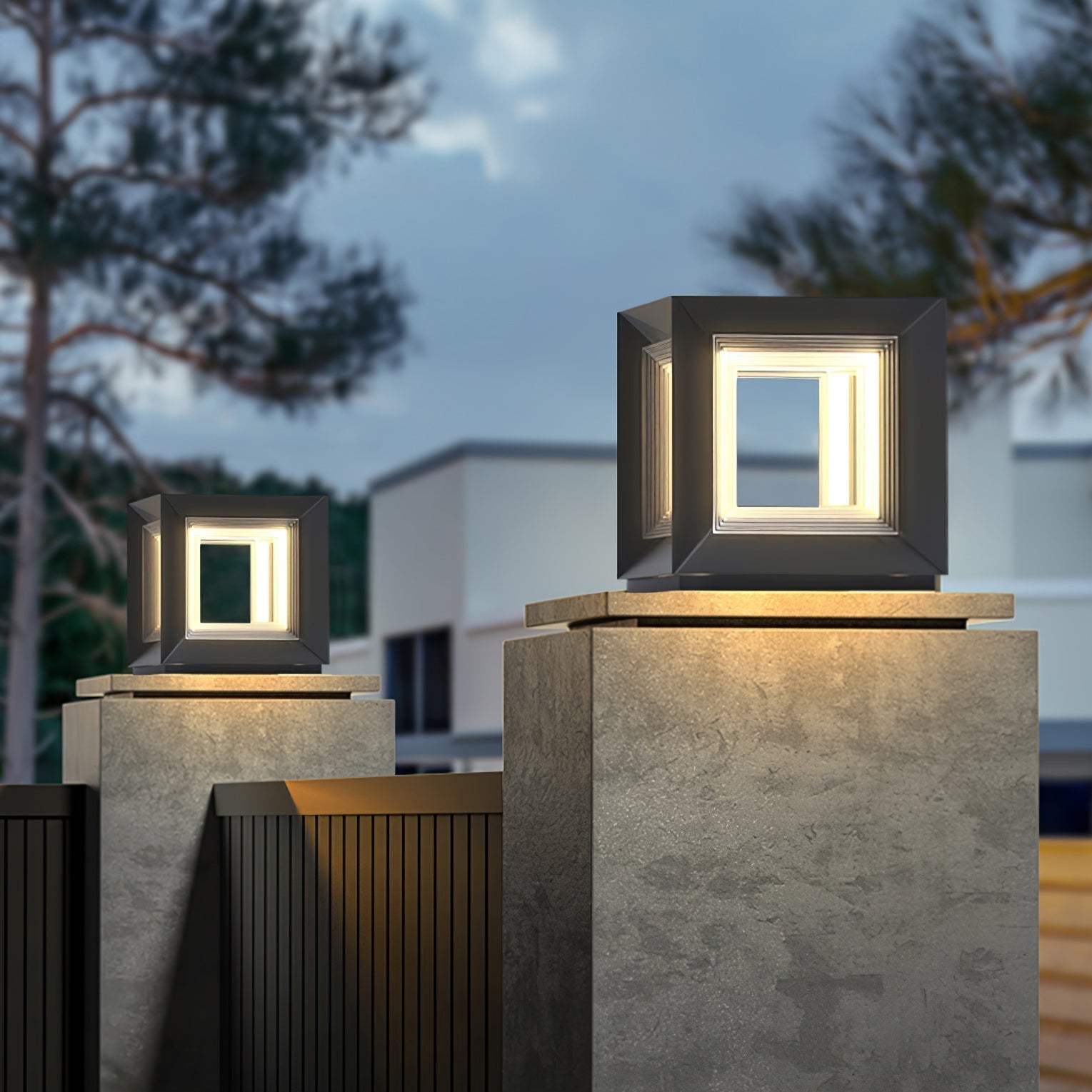 Lewis Modern Outdoor Light