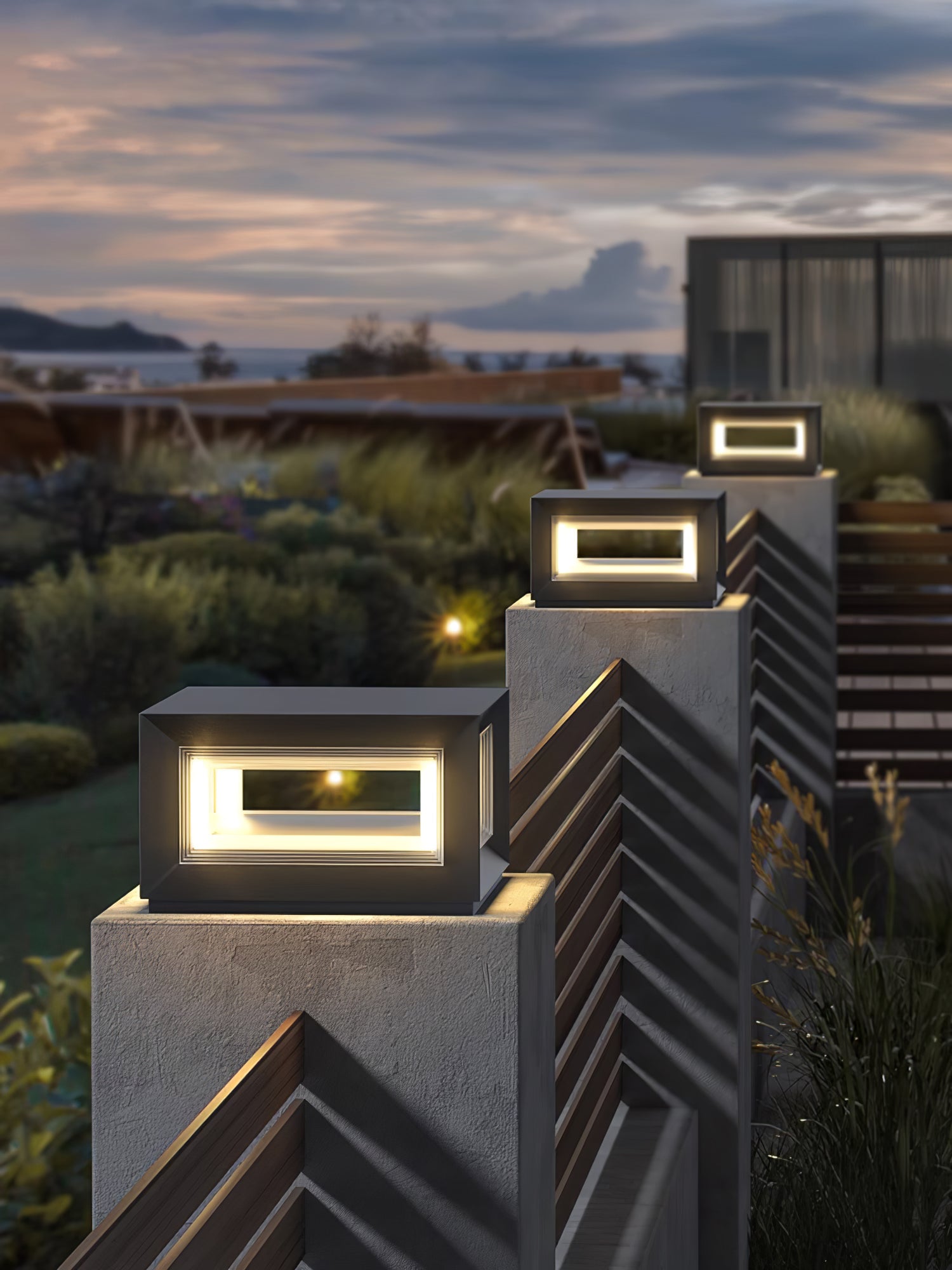 Lewis Modern Outdoor Light